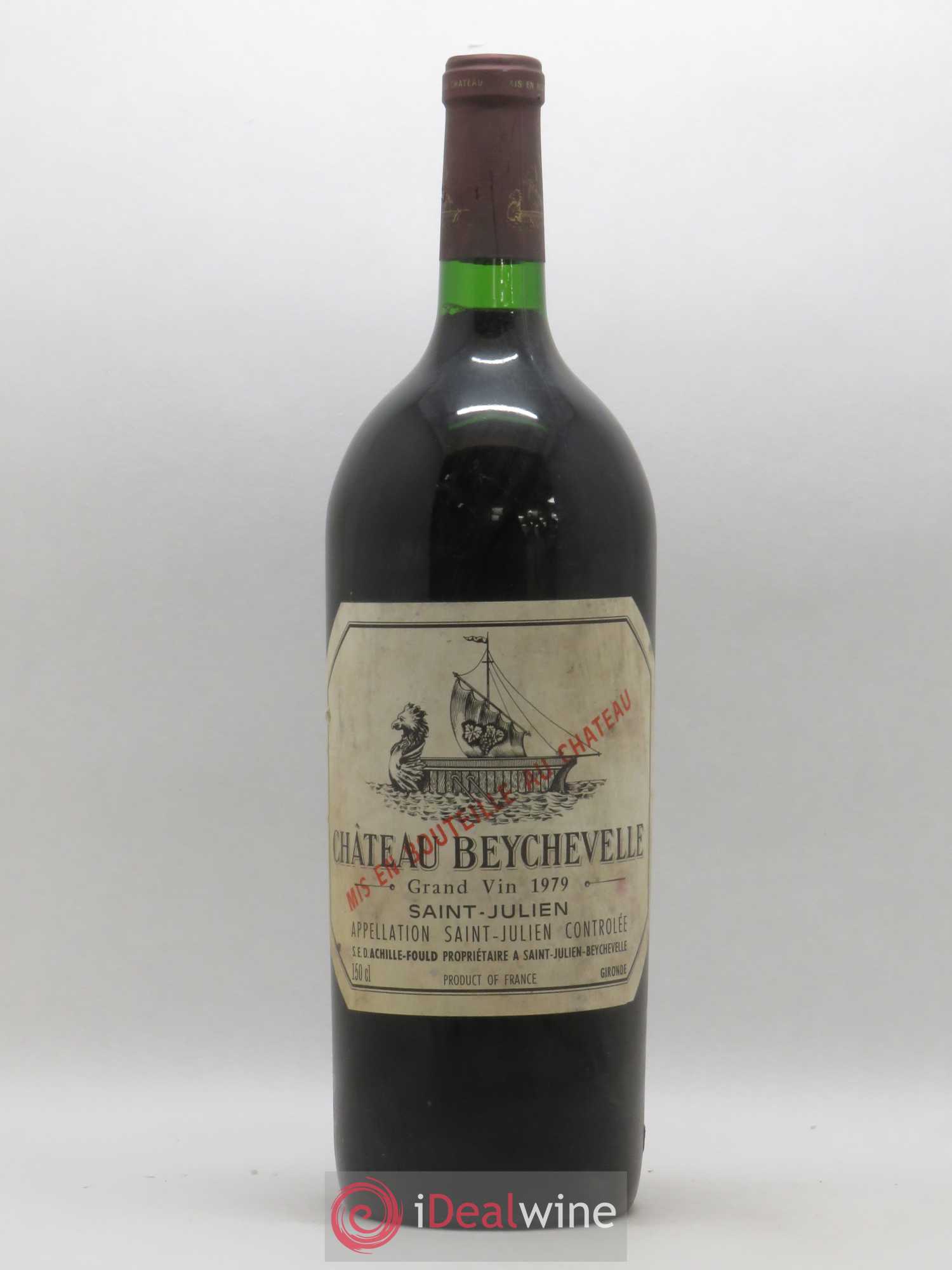 Château Beychevelle 4ème Grand Cru Classé 1979 - Posten von 1 Magnum - 0