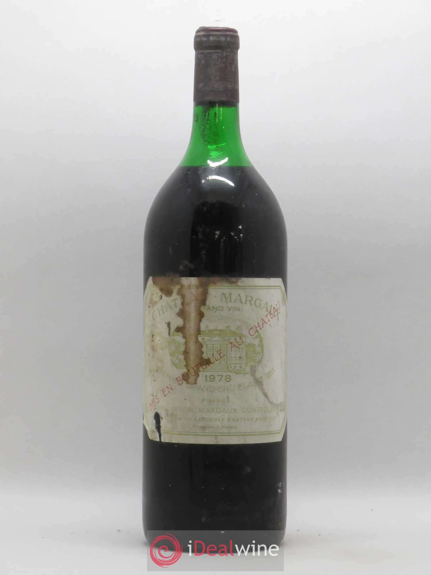 Château Margaux 1er Grand Cru Classé 1978 - Lot de 1 magnum - 0