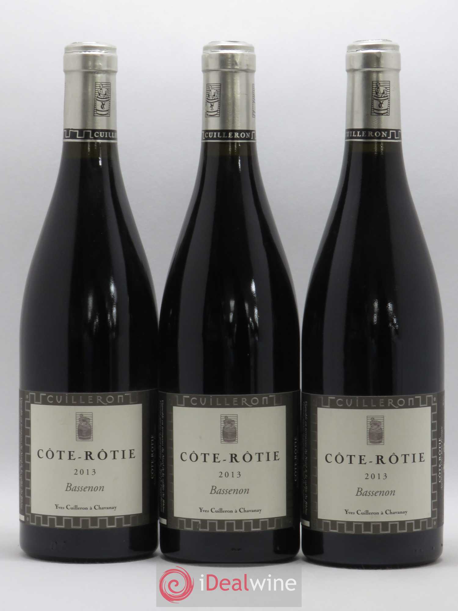 Côte-Rôtie Bassenon Yves Cuilleron (Domaine) 2013 - Lot de 3 bouteilles - 0