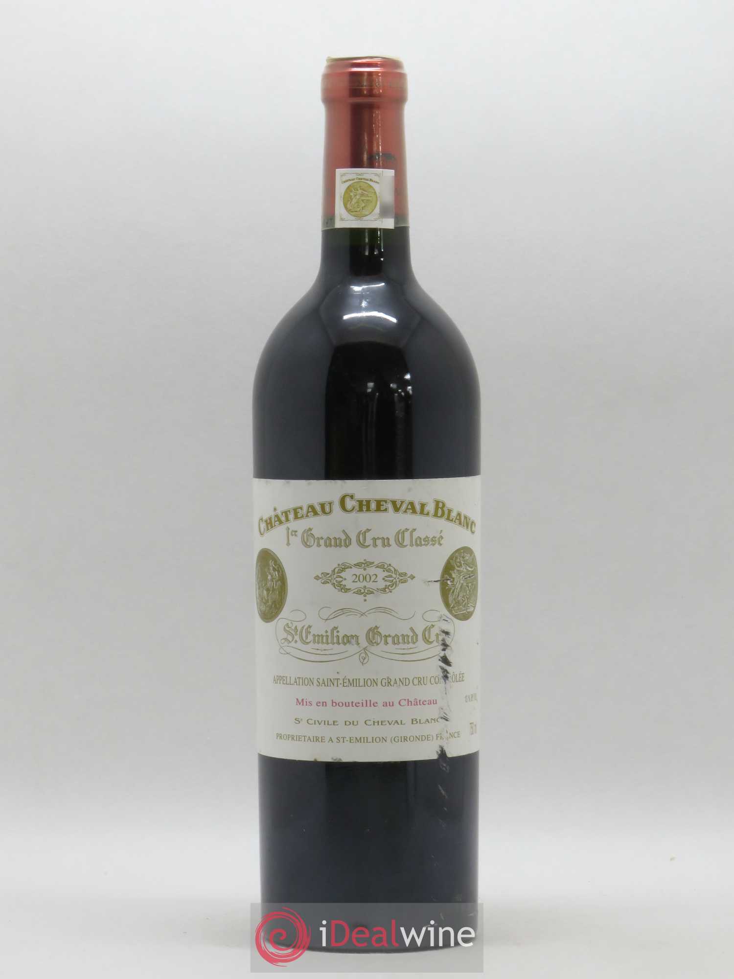 Château Cheval Blanc 1er Grand Cru Classé A 2002 - Lot de 1 bouteille - 0