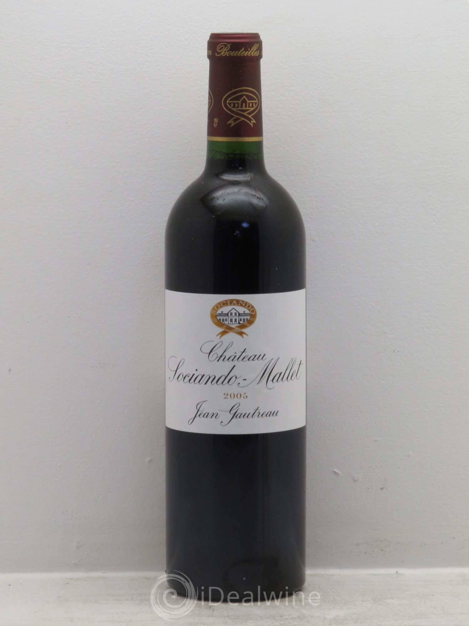 Château Sociando Mallet 2005 - Lot de 12 bouteilles - 0