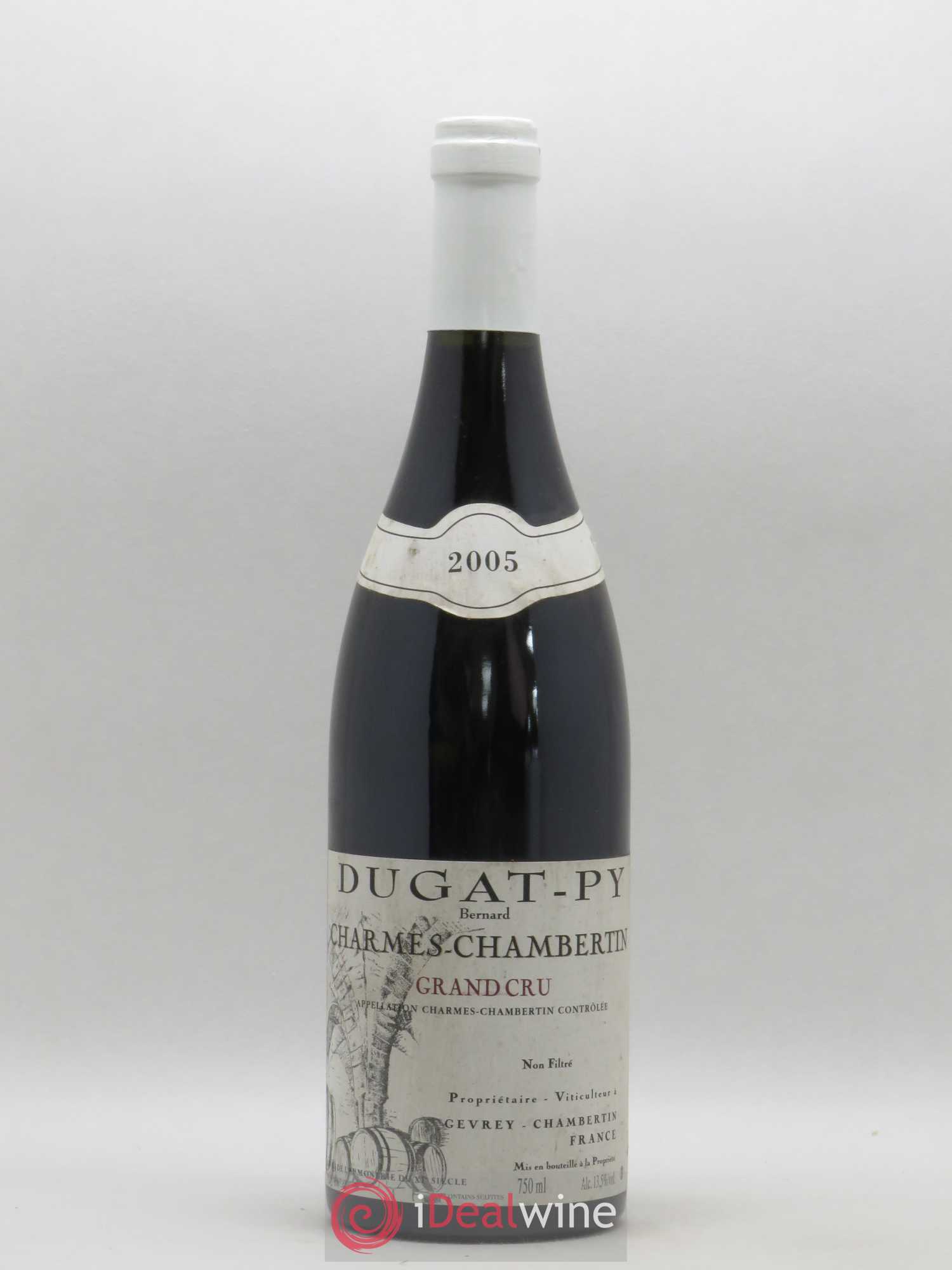 Charmes-Chambertin Grand Cru Dugat-Py 2005 - Lot de 1 bouteille - 0