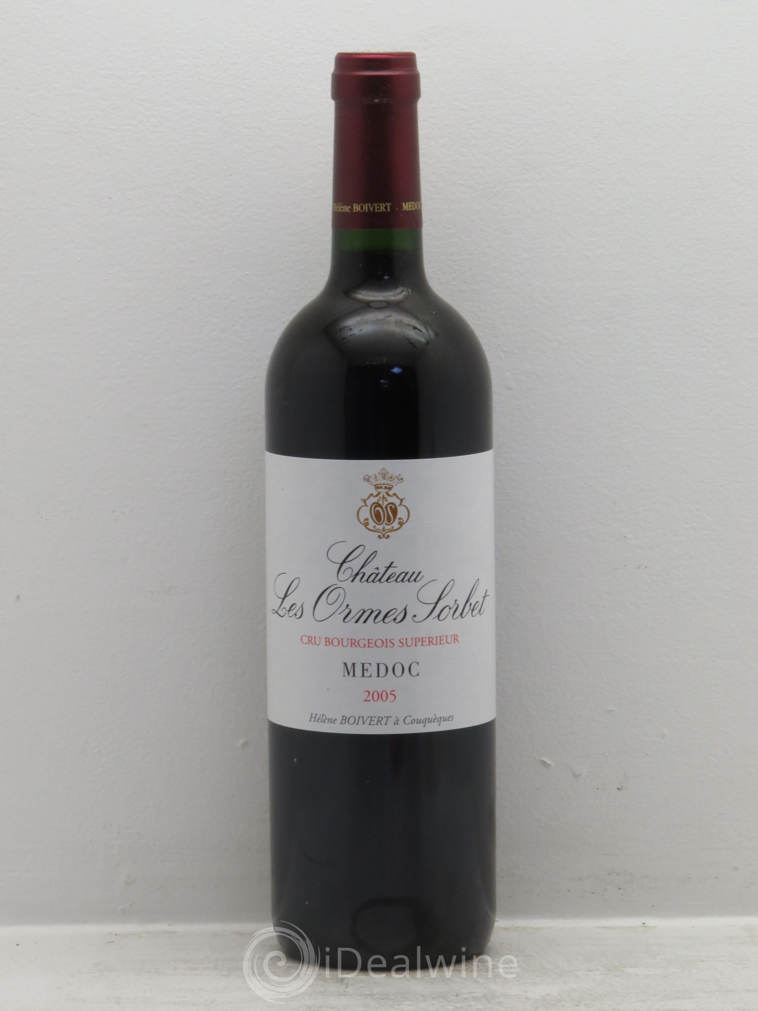 Château les Ormes Sorbet Cru Bourgeois 2005 - Lot de 6 bouteilles - 0
