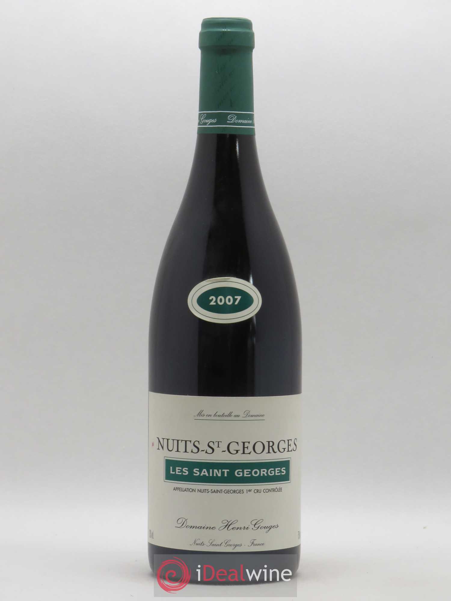 Nuits-Saint-Georges 1er Cru Les Saints Georges Henri Gouges 2007 - Lot de 1 bouteille - 0