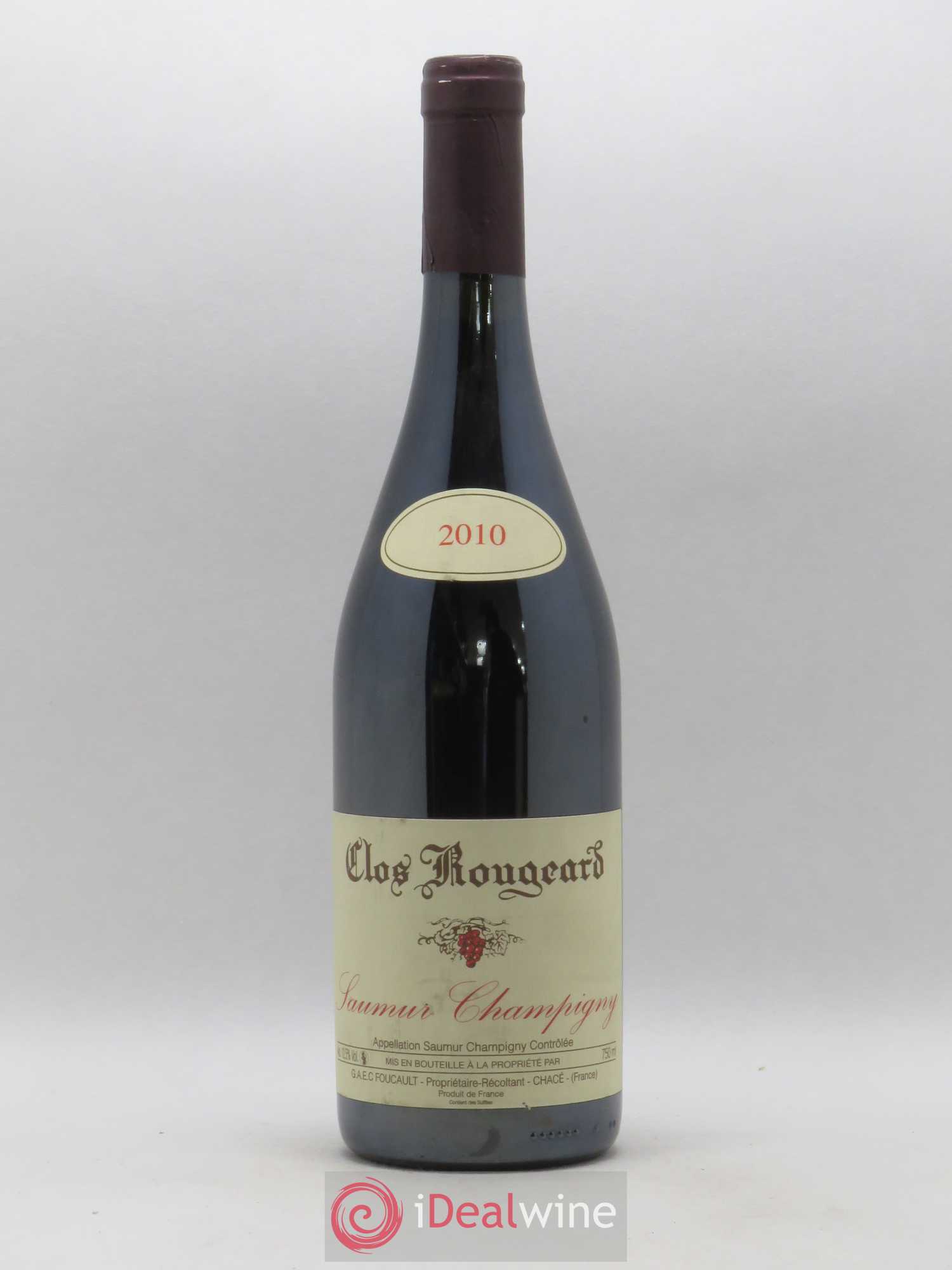 Saumur-Champigny Clos Rougeard 2010 - Lot de 1 bouteille - 0