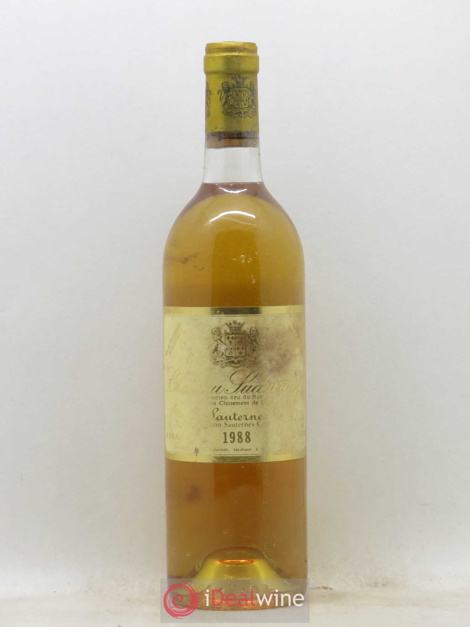 Château Suduiraut 1er Grand Cru Classé 1988 - Lotto di 1 bottiglia - 0