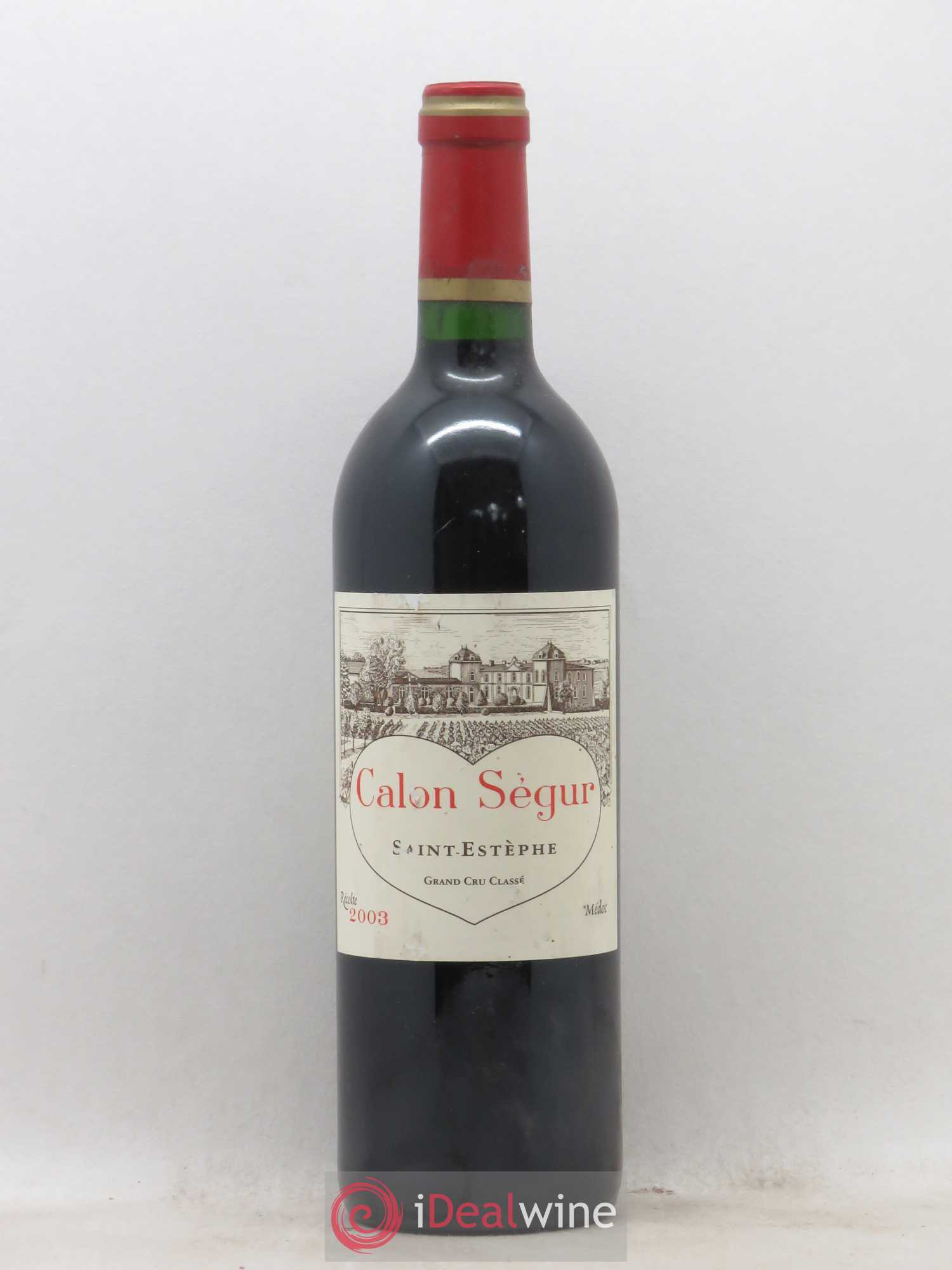 Château Calon Ségur 3ème Grand Cru Classé 2003 - Lot of 1 bottle - 0