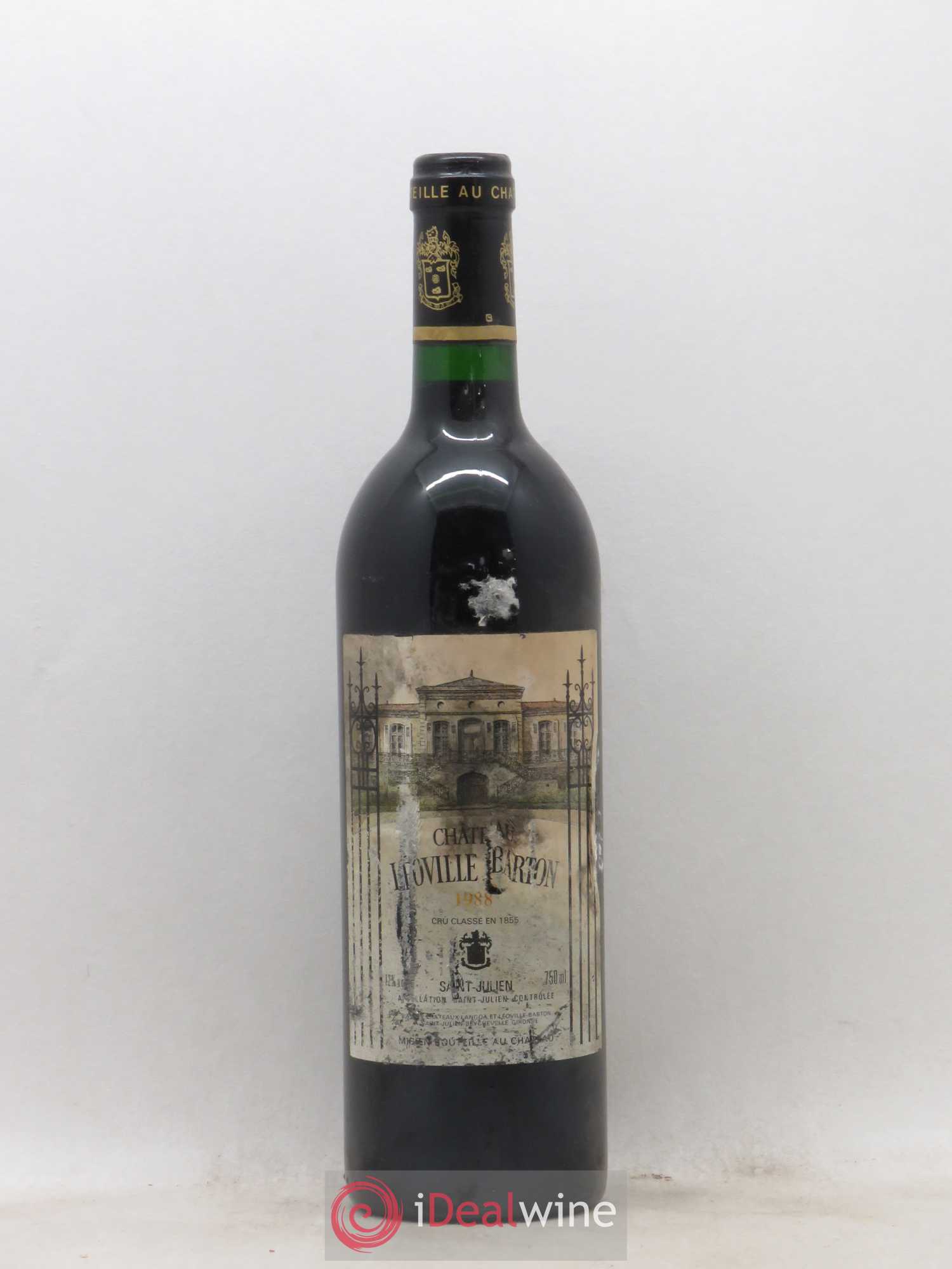 Château Léoville Barton 2ème Grand Cru Classé 1988 - Lot de 1 bouteille - 0