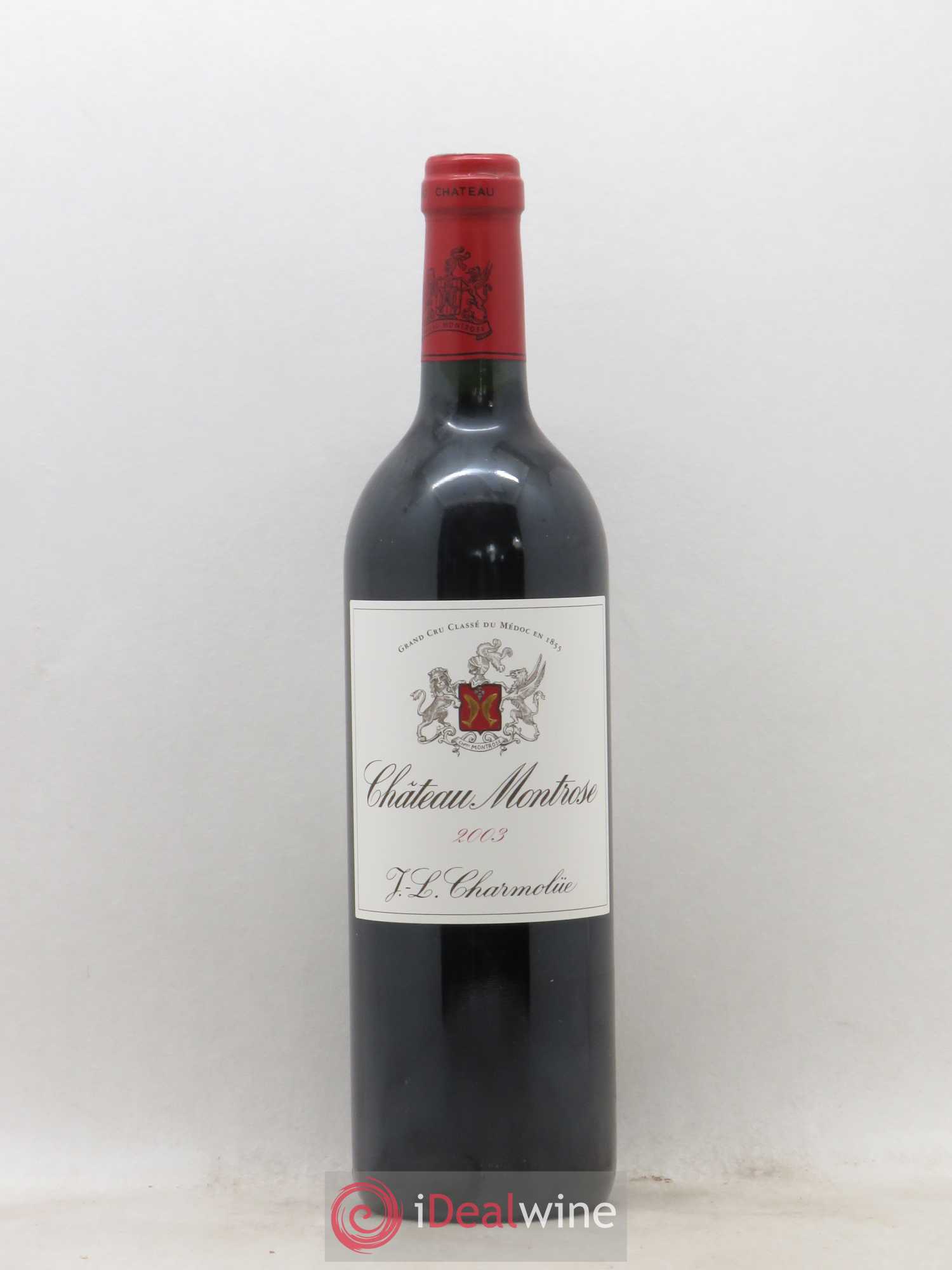 Château Montrose 2ème Grand Cru Classé 2003 - Lot de 1 bouteille - 0