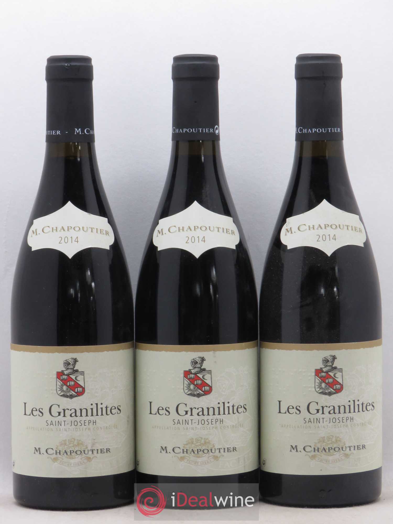Saint-Joseph Les Granilites 2014 - Posten von 3 Flaschen - 0