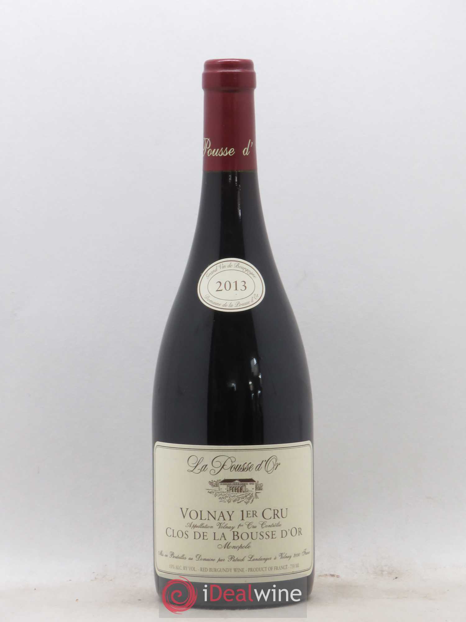 Volnay 1er Cru Clos de la Bousse d'Or La Pousse d'Or (Domaine de) 2013 - Lot de 1 bouteille - 0