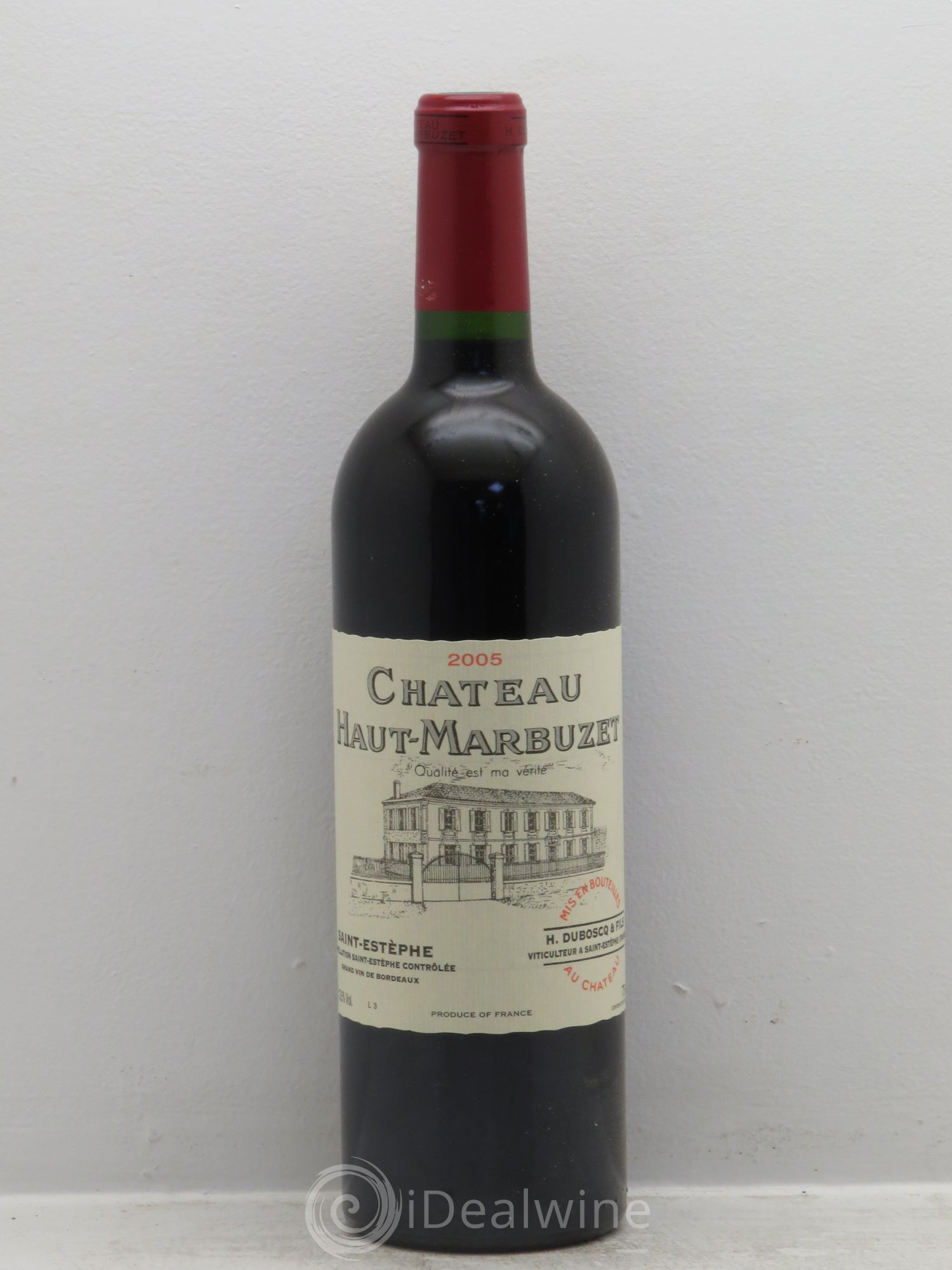 Château Haut Marbuzet 2005 - Lot de 12 bouteilles - 0