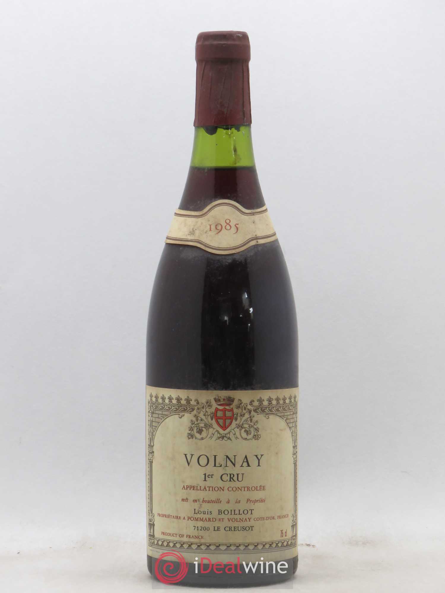 Volnay 1er Cru Louis Boillot 1985 - Lot de 1 bouteille - 0