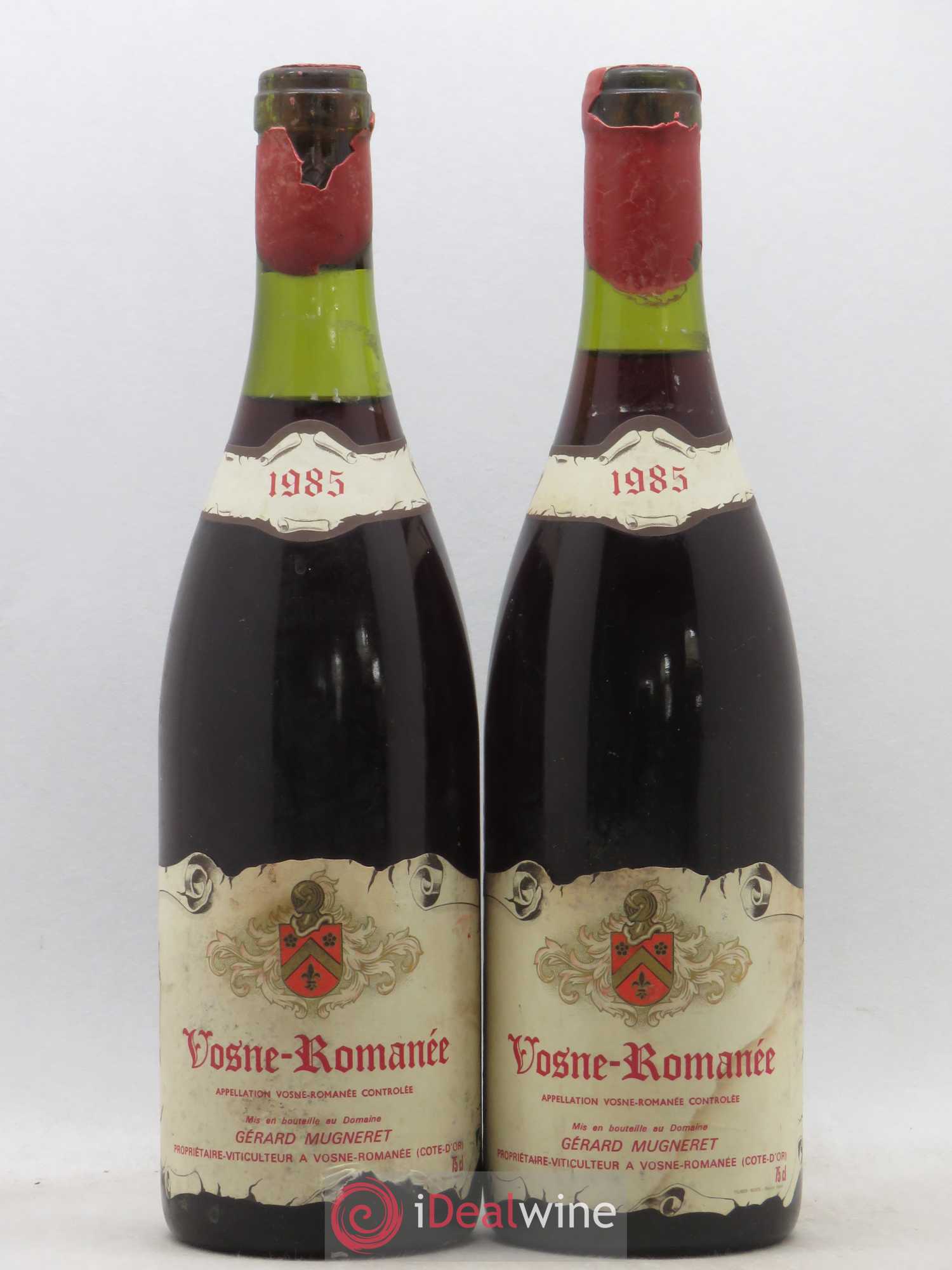Vosne-Romanée Gérard Mugneret 1985 - Lot de 2 bouteilles - 0