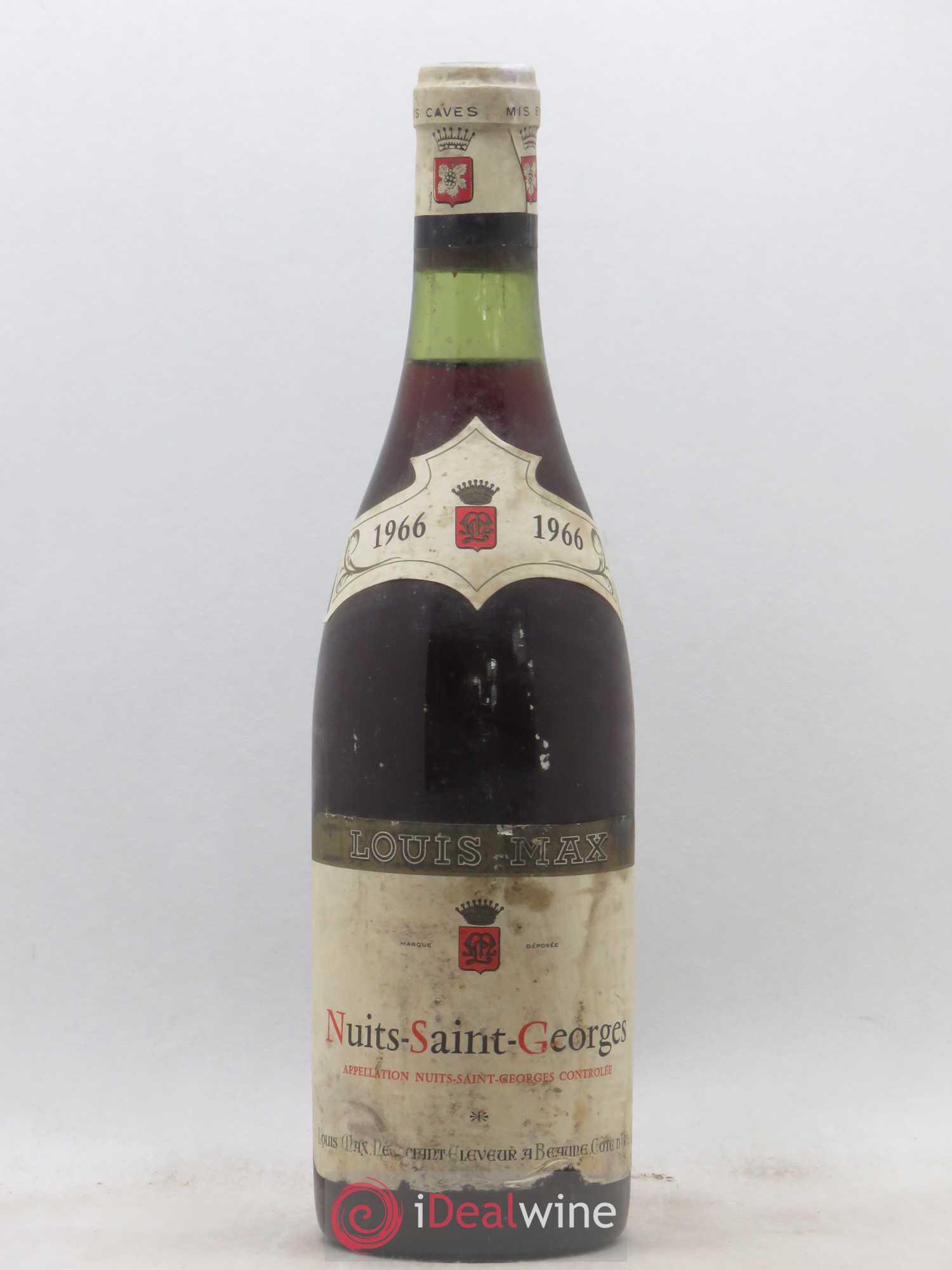 Nuits-Saint-Georges Louis Max 1966 - Lot de 1 bouteille - 0