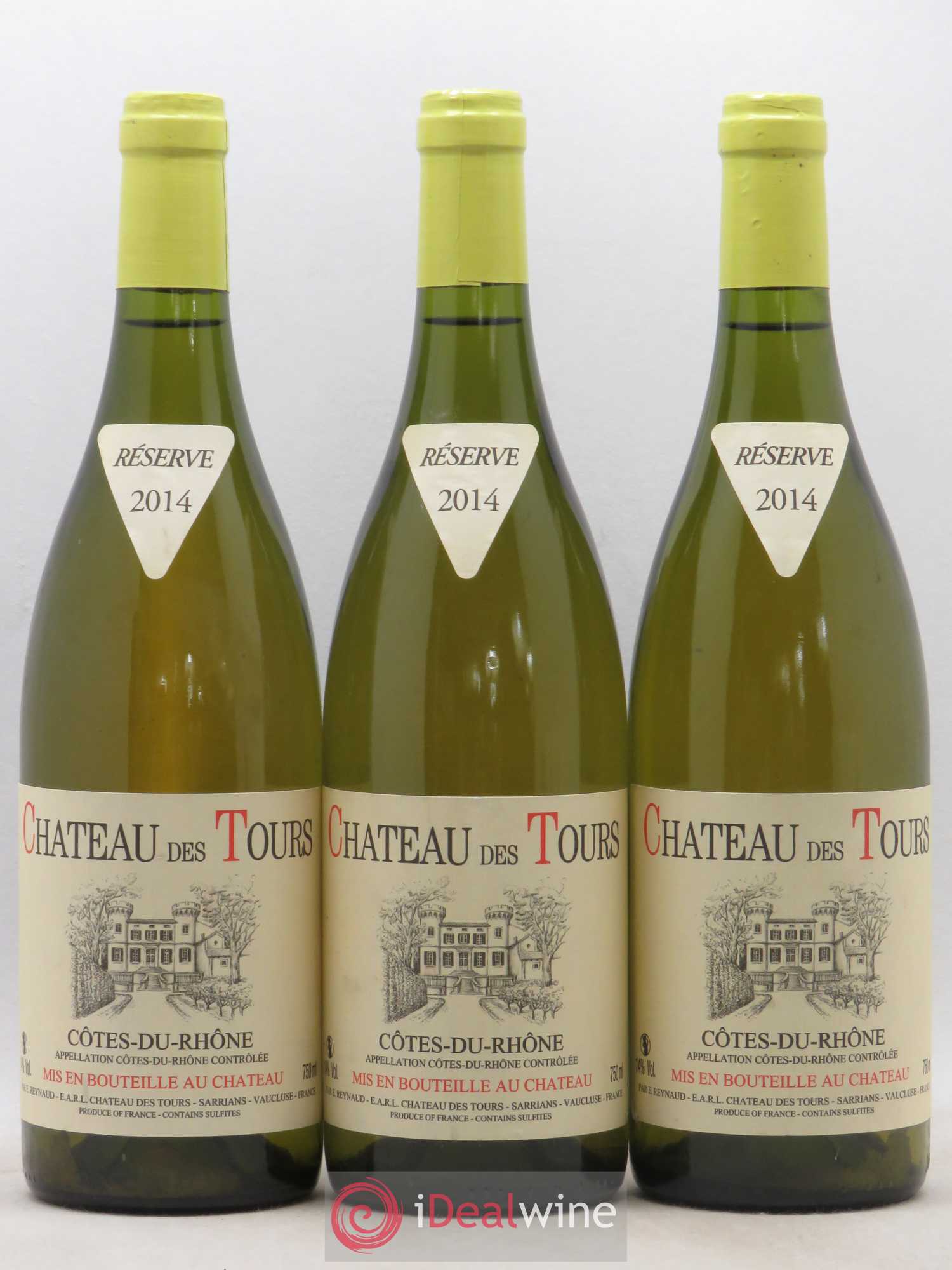 Côtes-du-Rhône Château des Tours Emmanuel Reynaud 2014 - Posten von 3 Flaschen - 0