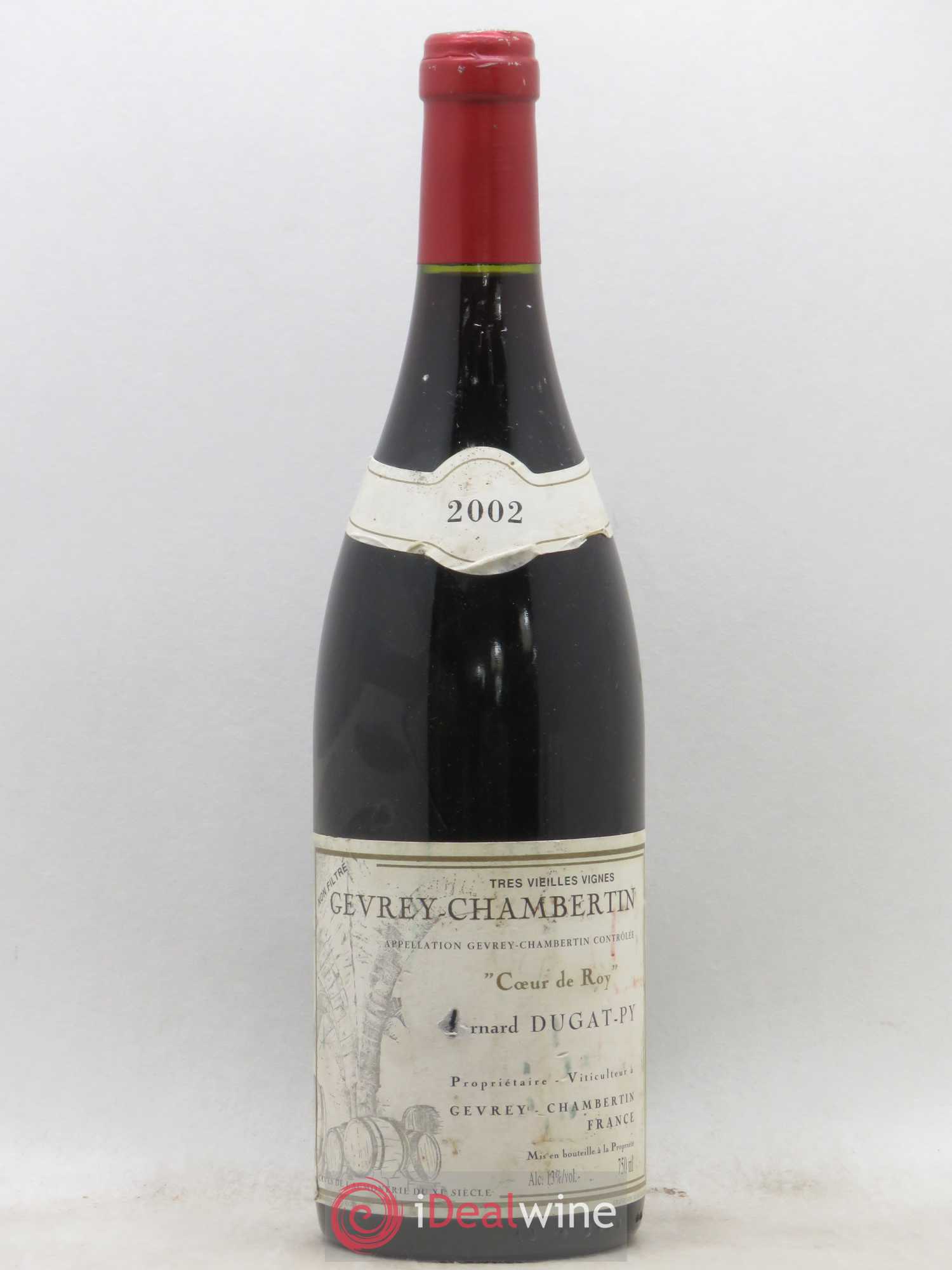 Gevrey-Chambertin Coeur de Roy Très Vieilles Vignes Dugat-Py 2002 - Lot de 1 bouteille - 0
