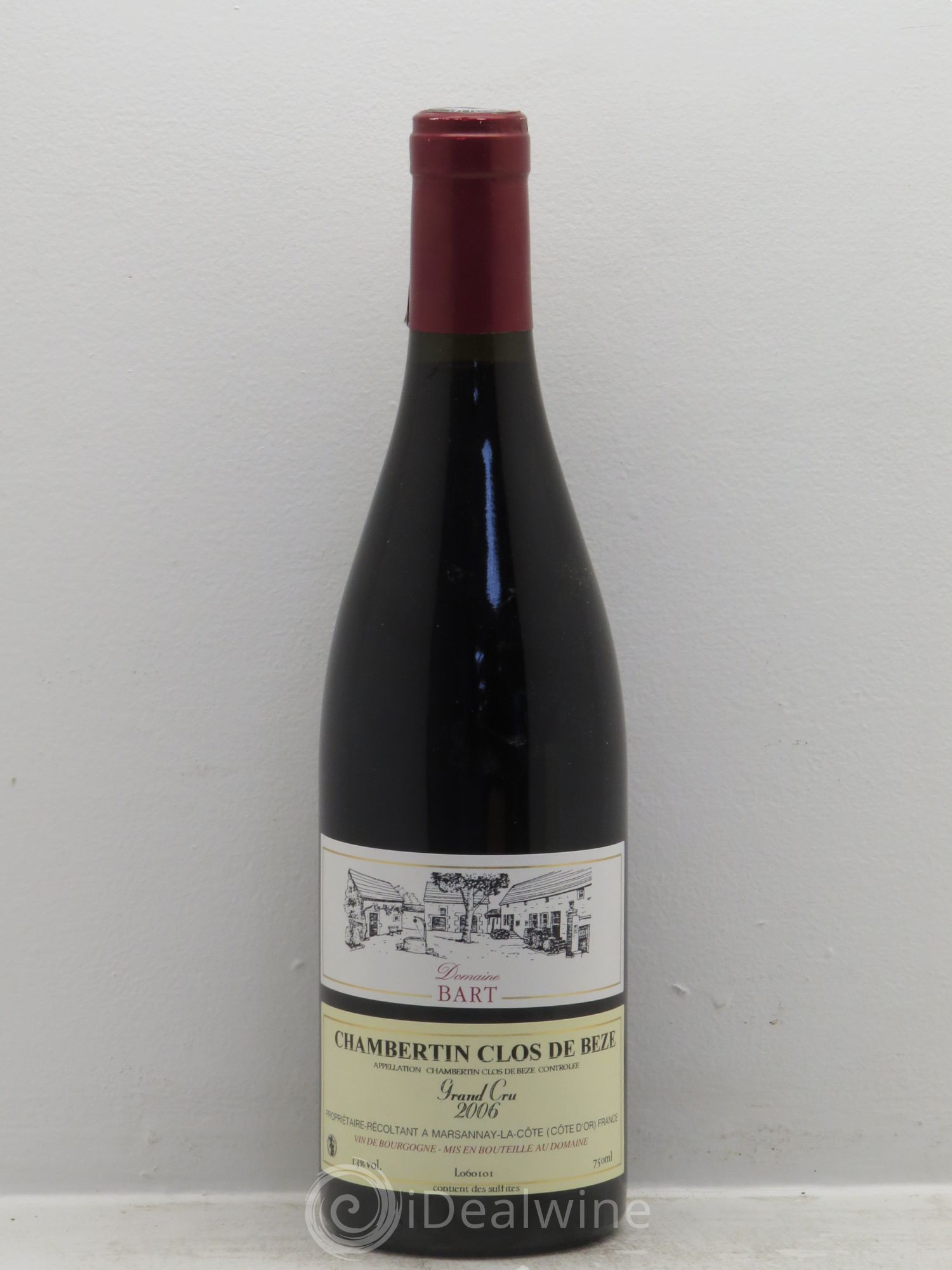 Chambertin Clos de Bèze Grand Cru Domaine Bart 2006 - Posten von 1 Flasche - 0