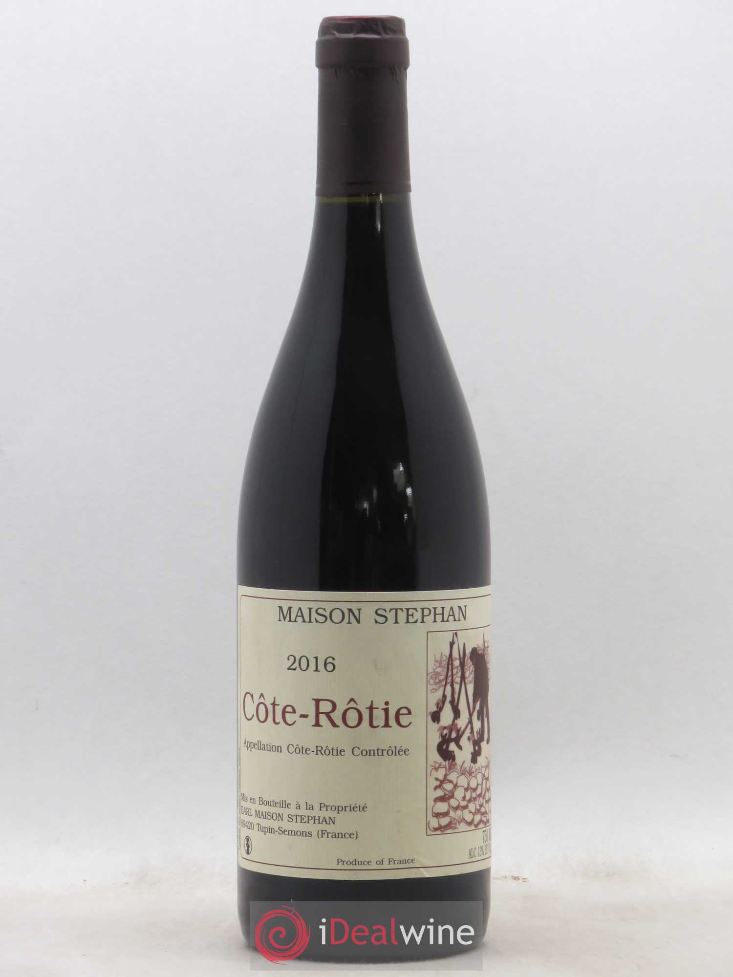 Côte-Rôtie Jean-Michel Stephan 2016 - Lot de 1 bouteille - 0