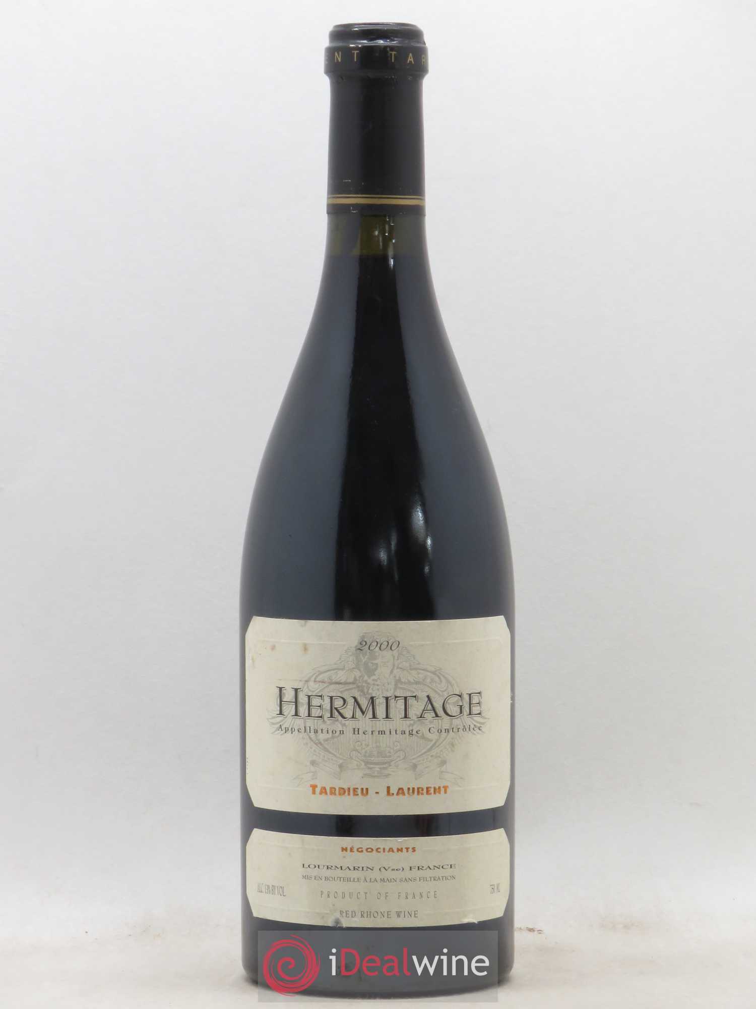 Hermitage Maison Tardieu-Laurent 2000 - Lot de 1 bouteille - 0