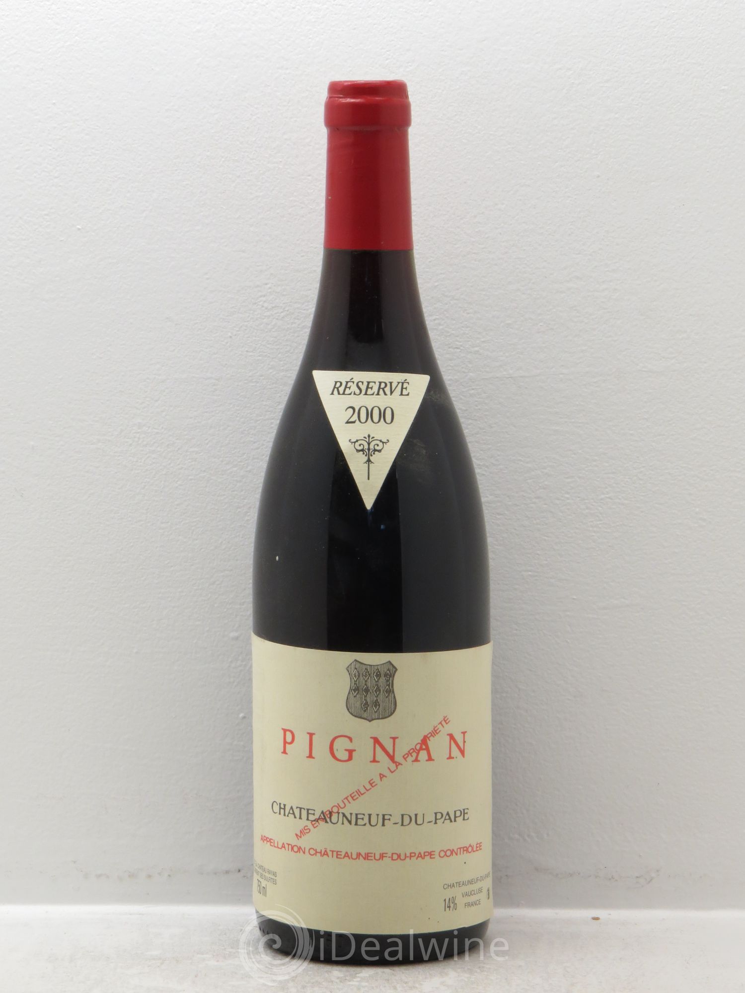 Châteauneuf-du-Pape Pignan Emmanuel Reynaud 2000 - Lot de 1 bouteille - 0