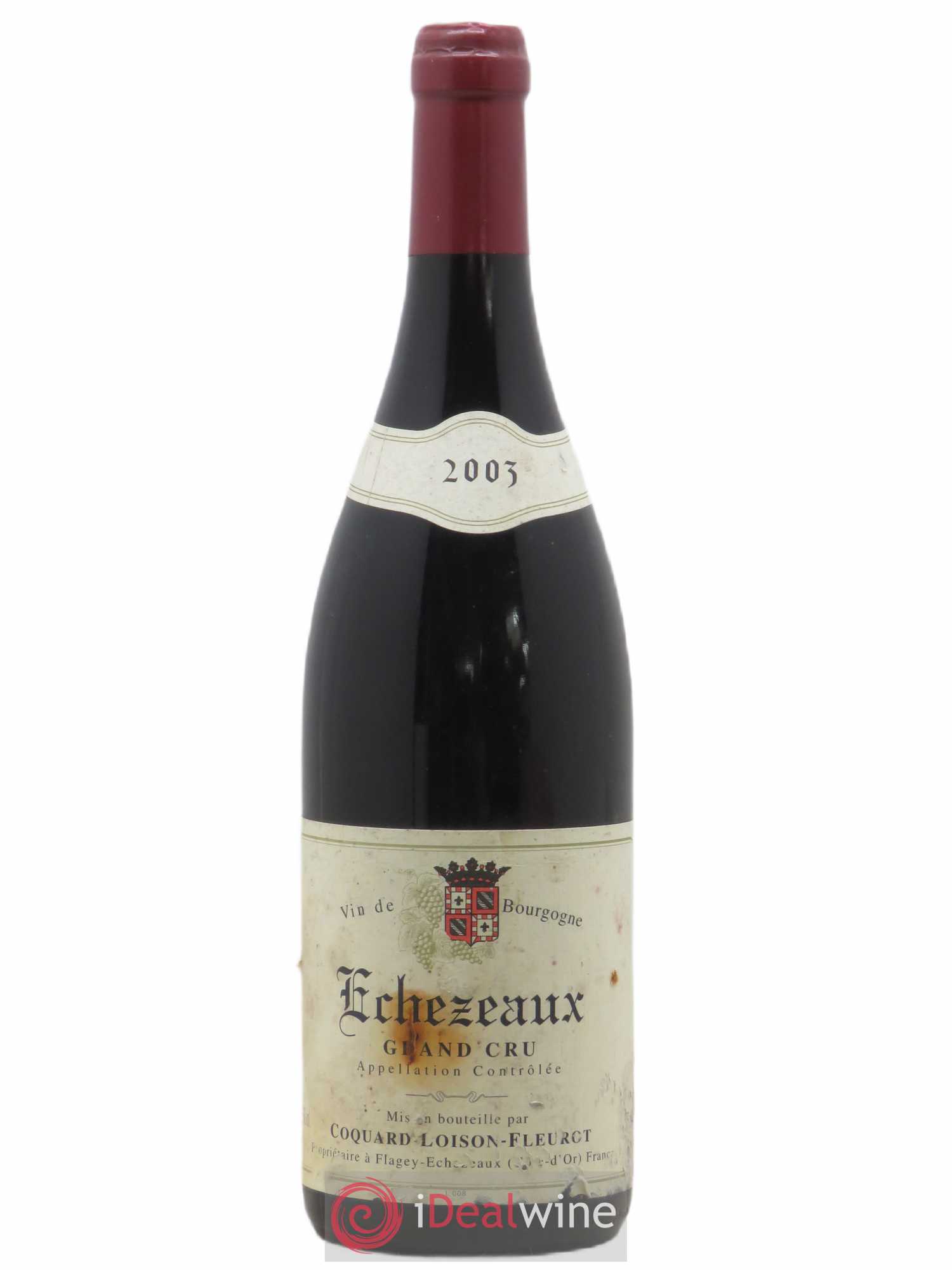 Echezeaux Grand Cru Coquard Loison Fleurot 2003 - Lot de 1 bouteille - 0