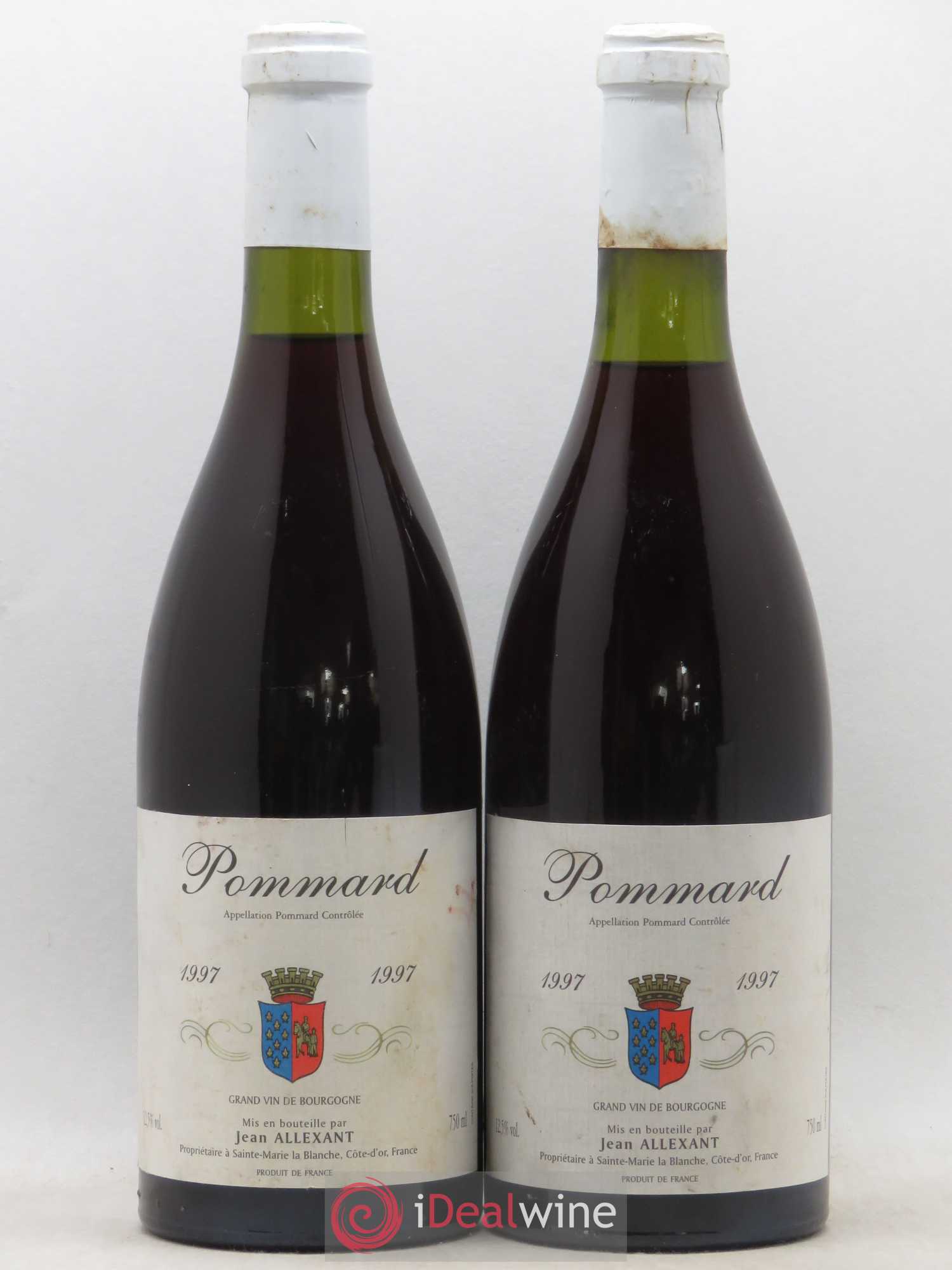 Pommard Jean Allexant 1997 - Lot de 2 bouteilles - 0