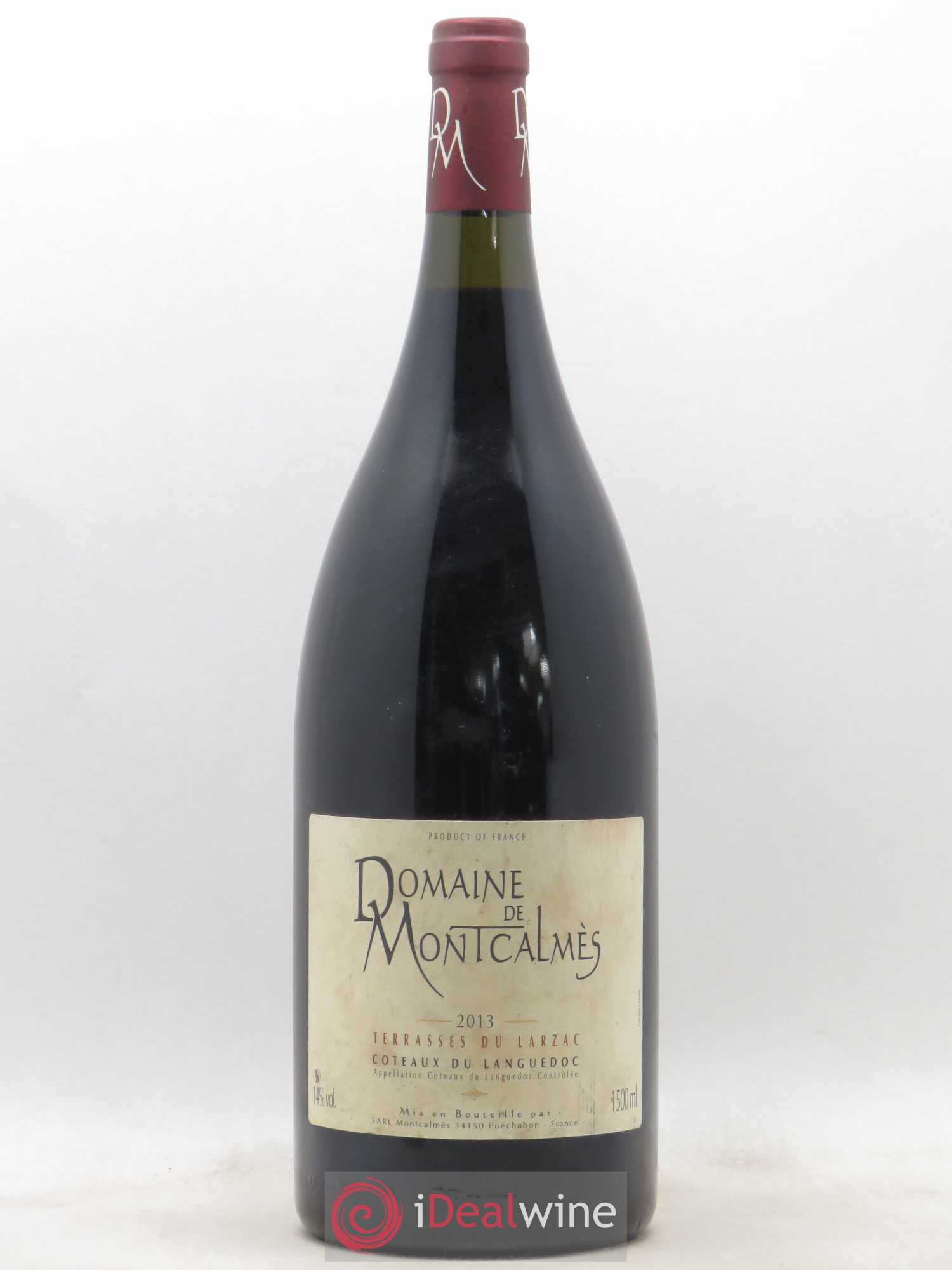 Terrasses du Larzac Domaine de Montcalmès Frédéric Pourtalié 2013 - Lot de 1 magnum - 0