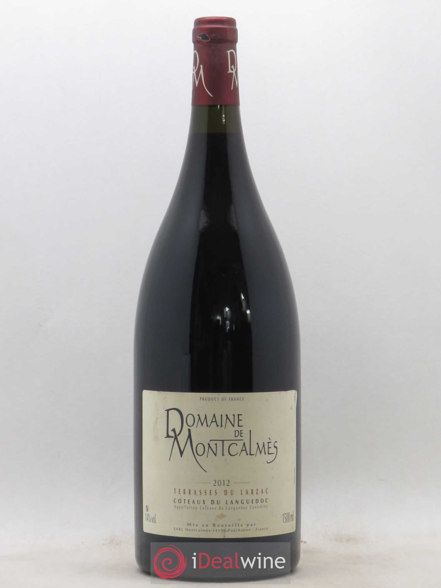 Terrasses du Larzac Domaine de Montcalmès Frédéric Pourtalié 2012 - Lot de 1 magnum - 0