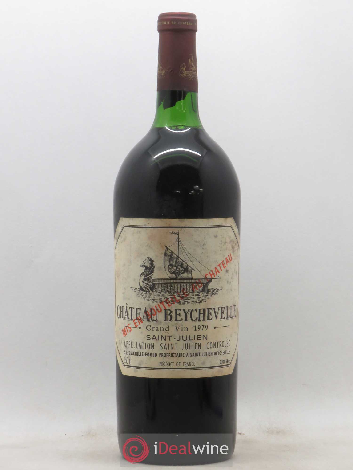 Château Beychevelle 4ème Grand Cru Classé 1979 - Lot de 1 magnum - 0