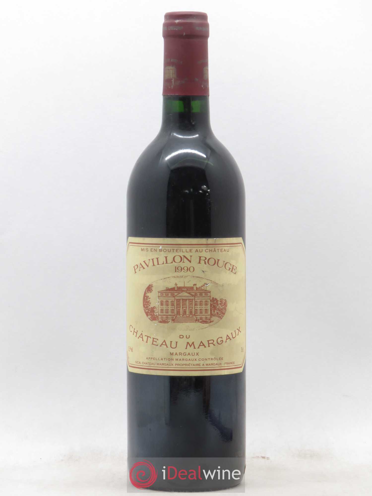 Pavillon Rouge du Château Margaux Second Vin 1990 - Lot de 1 bouteille - 0