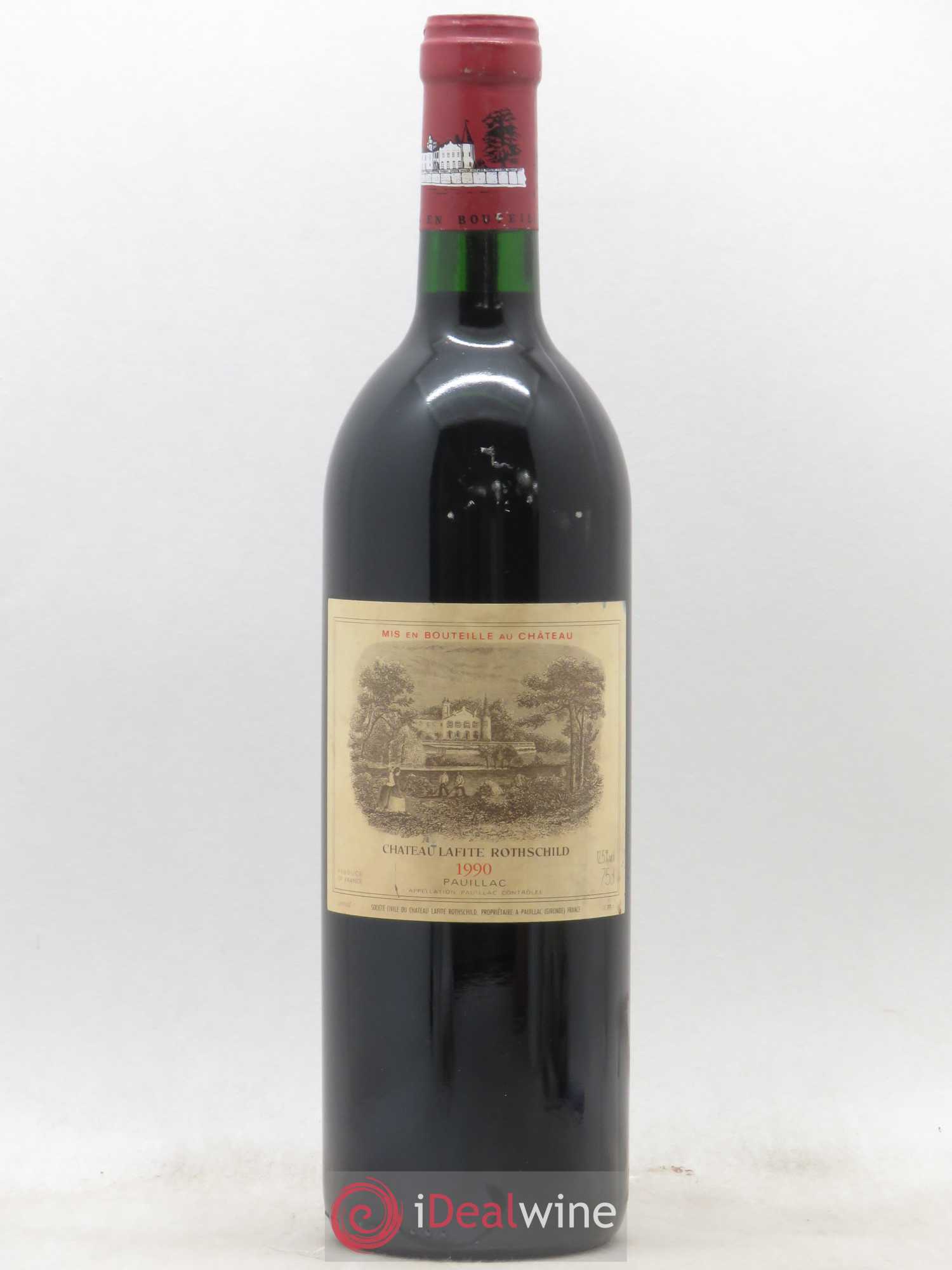 Château Lafite Rothschild 1er Grand Cru Classé 1990 - Lot de 1 bouteille - 0