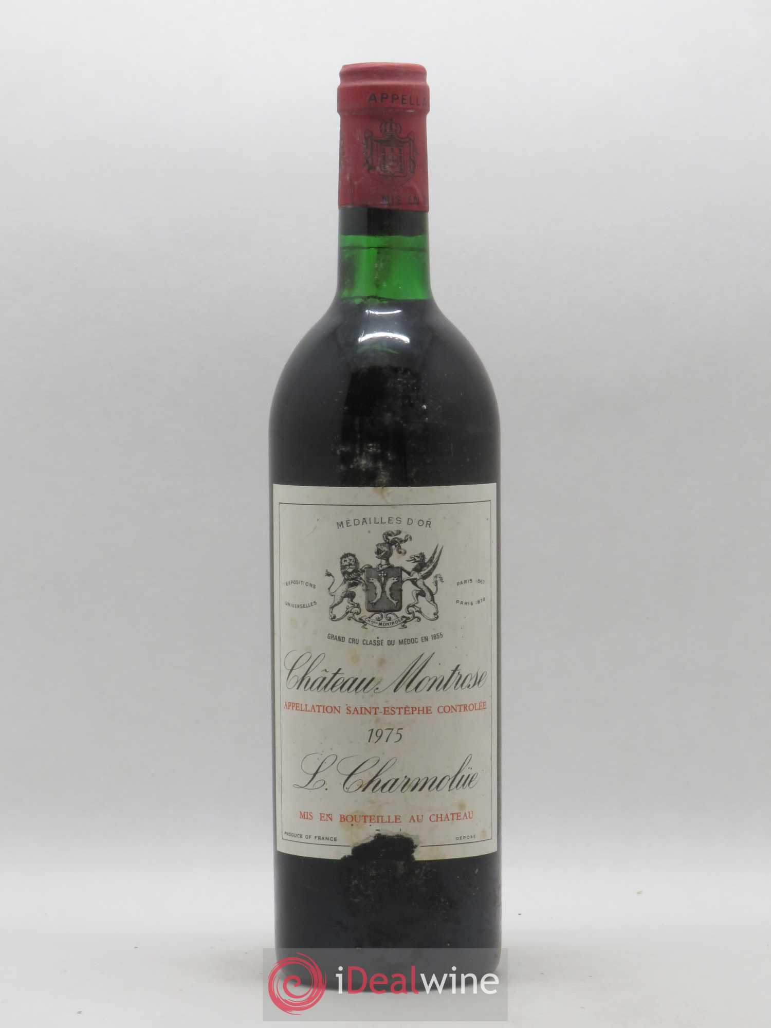 Château Montrose 2ème Grand Cru Classé 1975 - Lot de 1 bouteille - 0