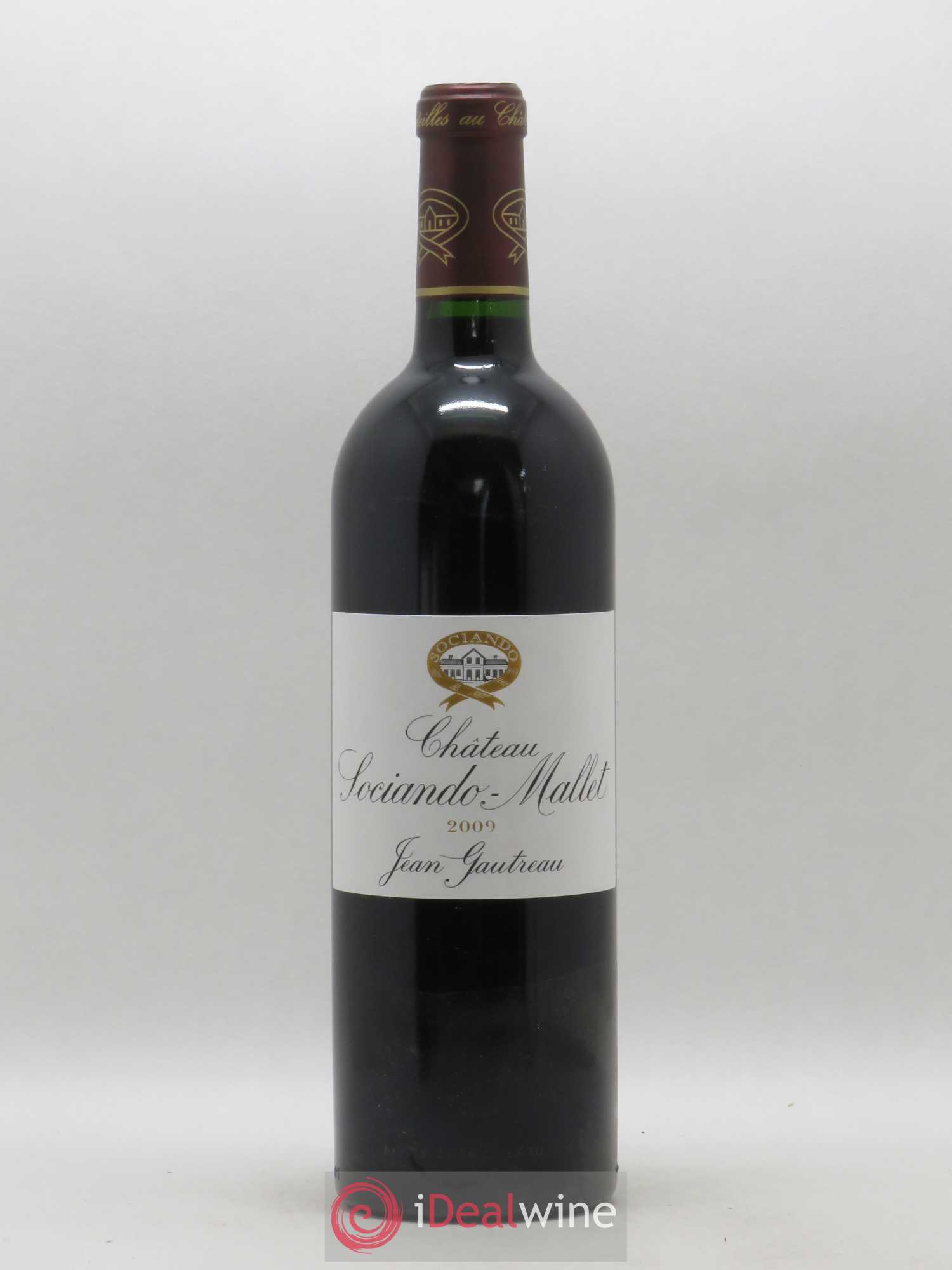 Château Sociando Mallet 2009 - Lot de 1 bouteille - 0