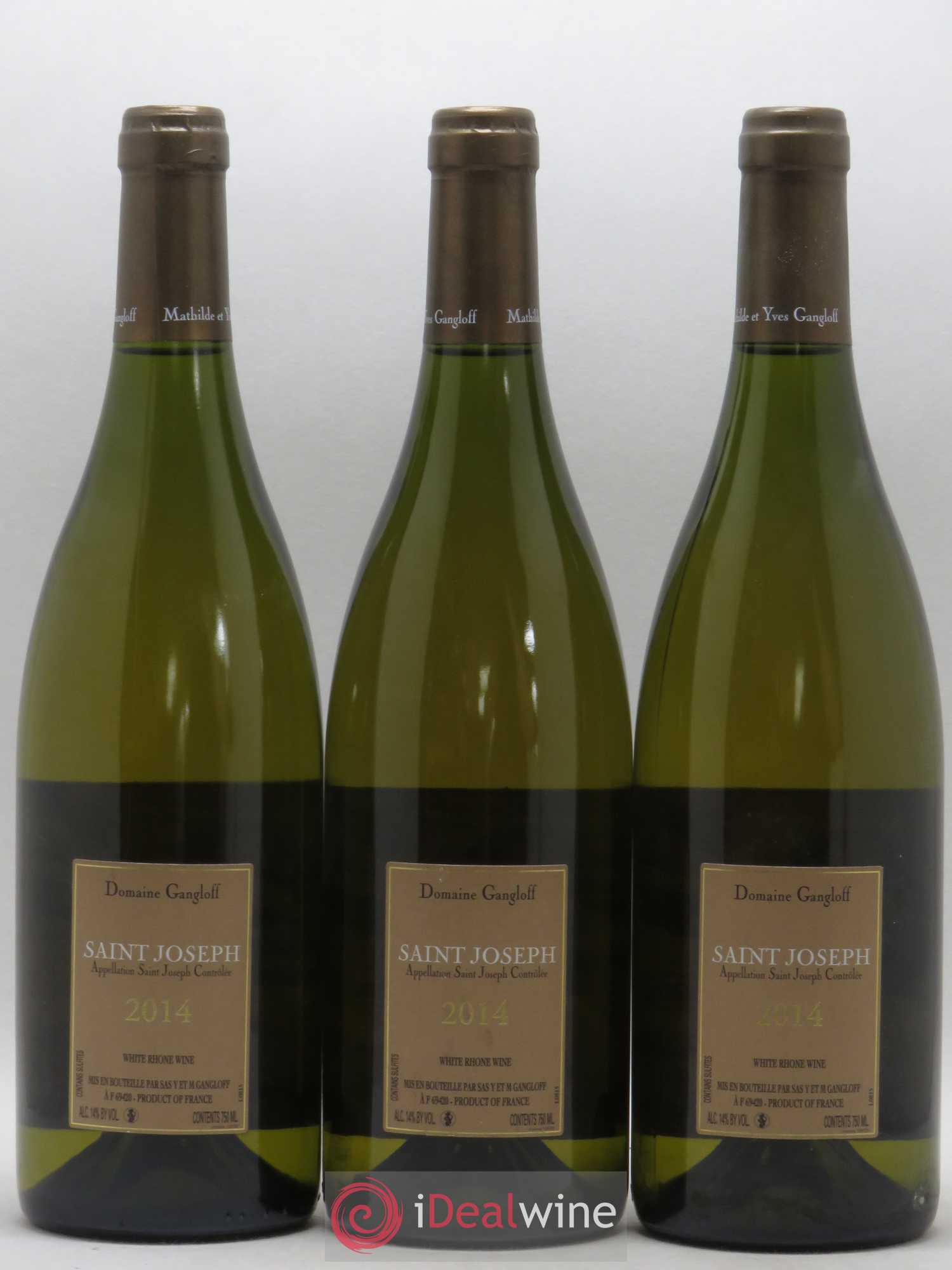 Saint-Joseph Gangloff (Domaine) 2014 - Lot de 3 bouteilles - 1