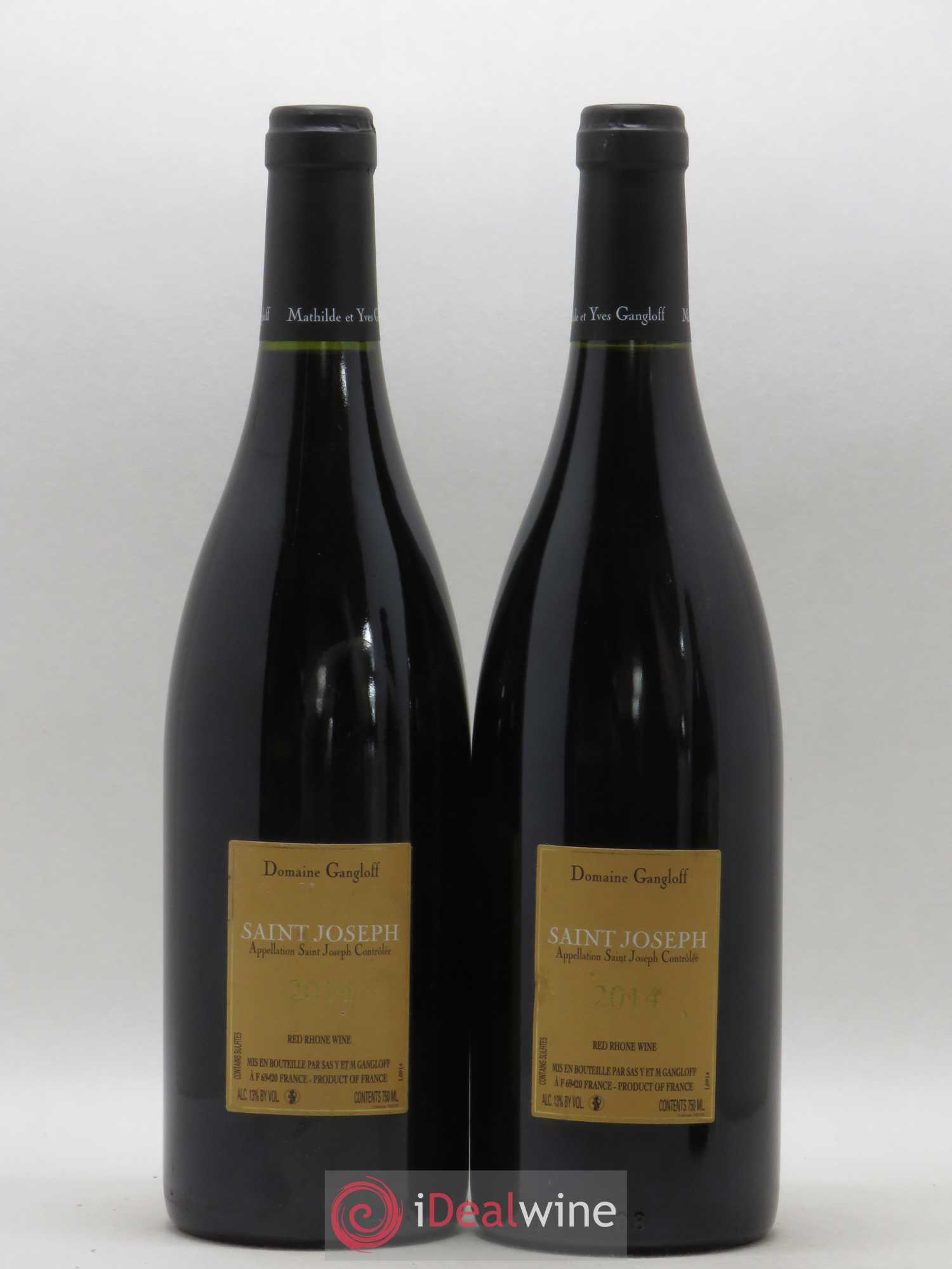 Saint-Joseph Gangloff (Domaine) 2014 - Lot de 2 bouteilles - 1
