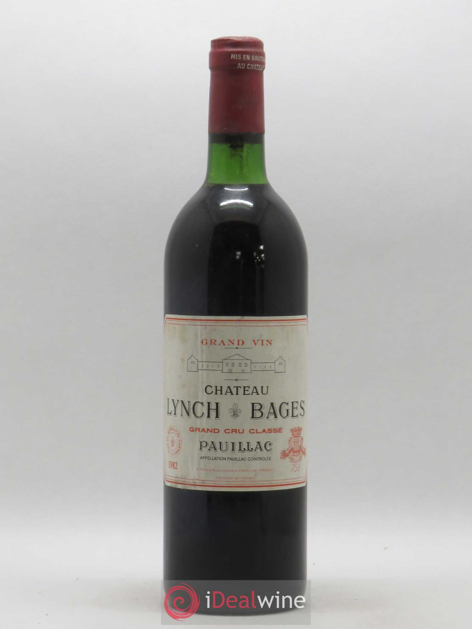 Château Lynch Bages 5ème Grand Cru Classé 1982 - Lot de 1 bouteille - 0