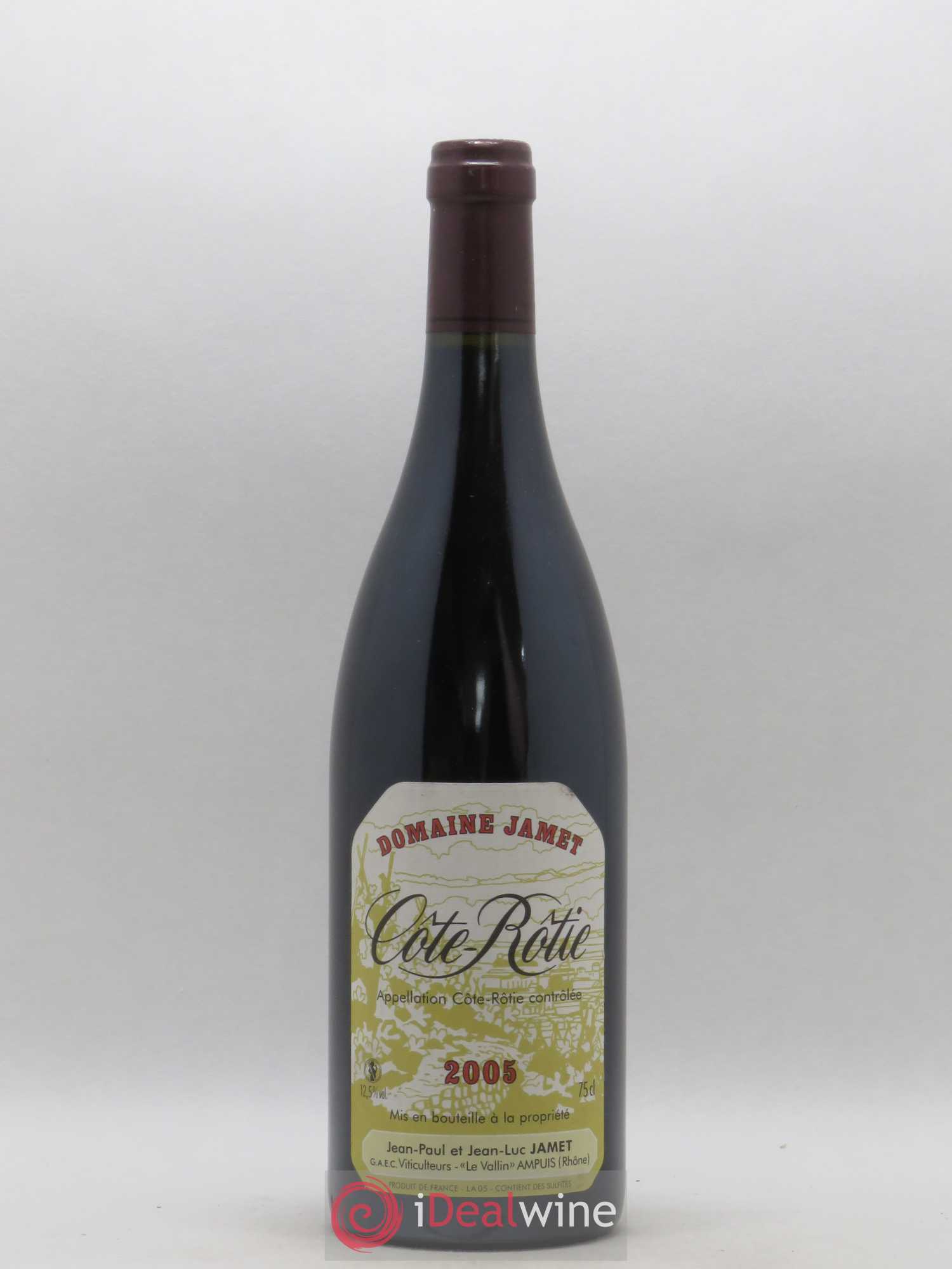 Côte-Rôtie Jamet (Domaine) 2005 - Lot de 1 bouteille - 0