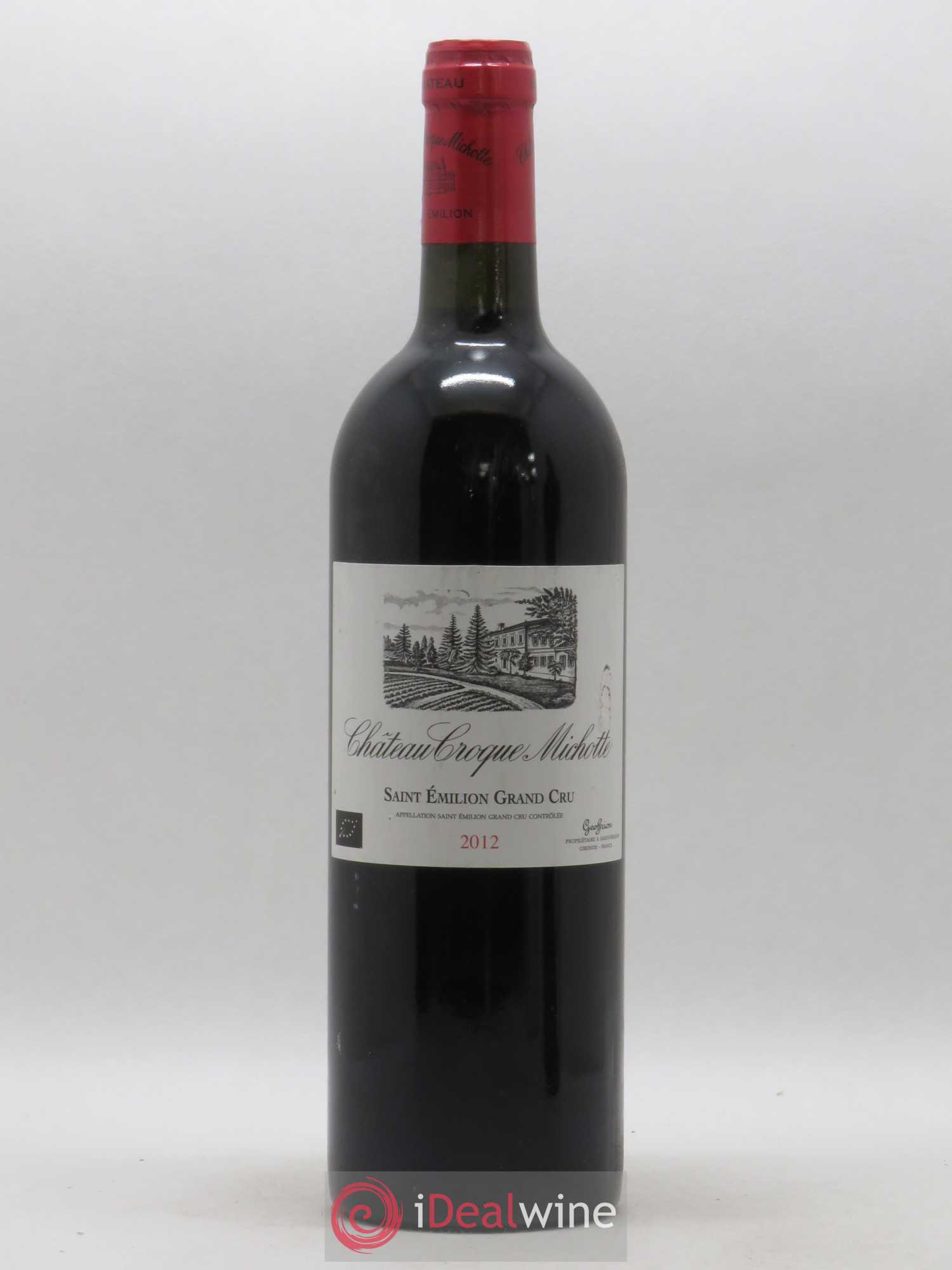 Château Croque Michotte 2012 - Lot de 1 bouteille - 0