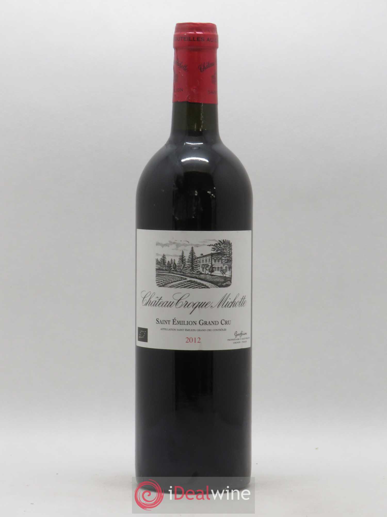 Château Croque Michotte 2012 - Lot de 1 bouteille - 0