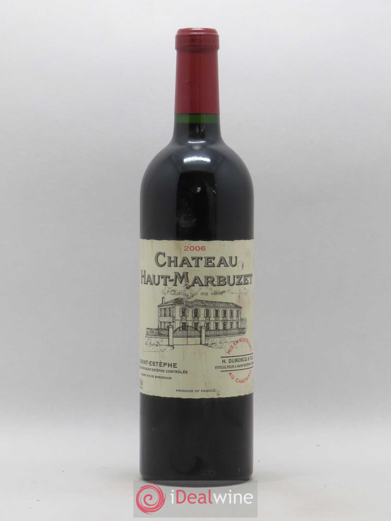 Château Haut Marbuzet 2006 - Lot de 1 bouteille - 0