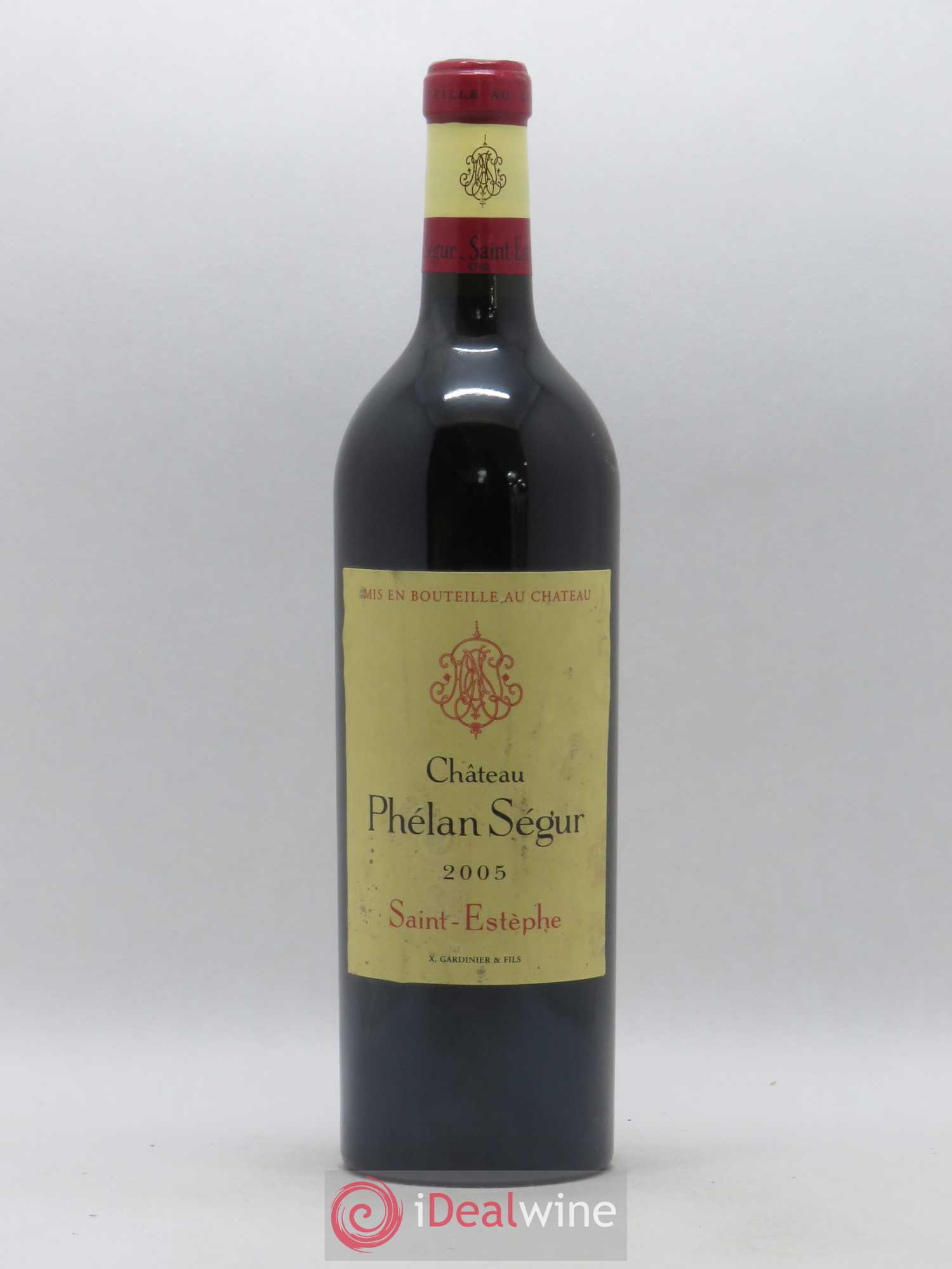 Château Phélan Ségur 2005 - Lot de 1 bouteille - 0