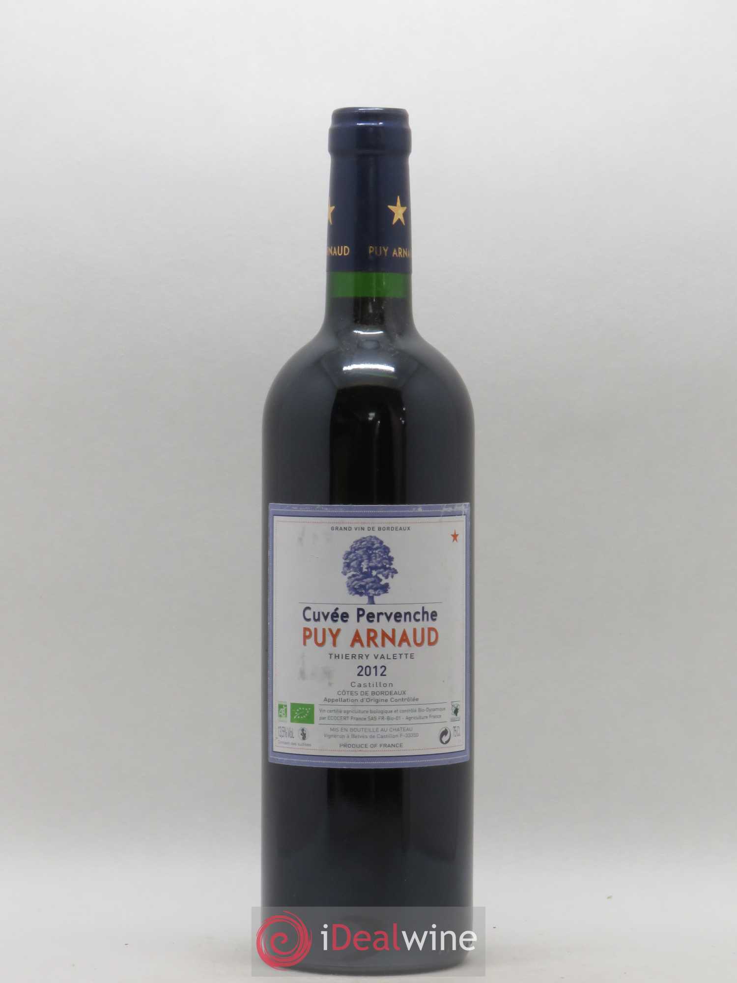 Clos Puy Arnaud - Cuvée Pervenche 2012 - Lot de 1 bouteille - 0