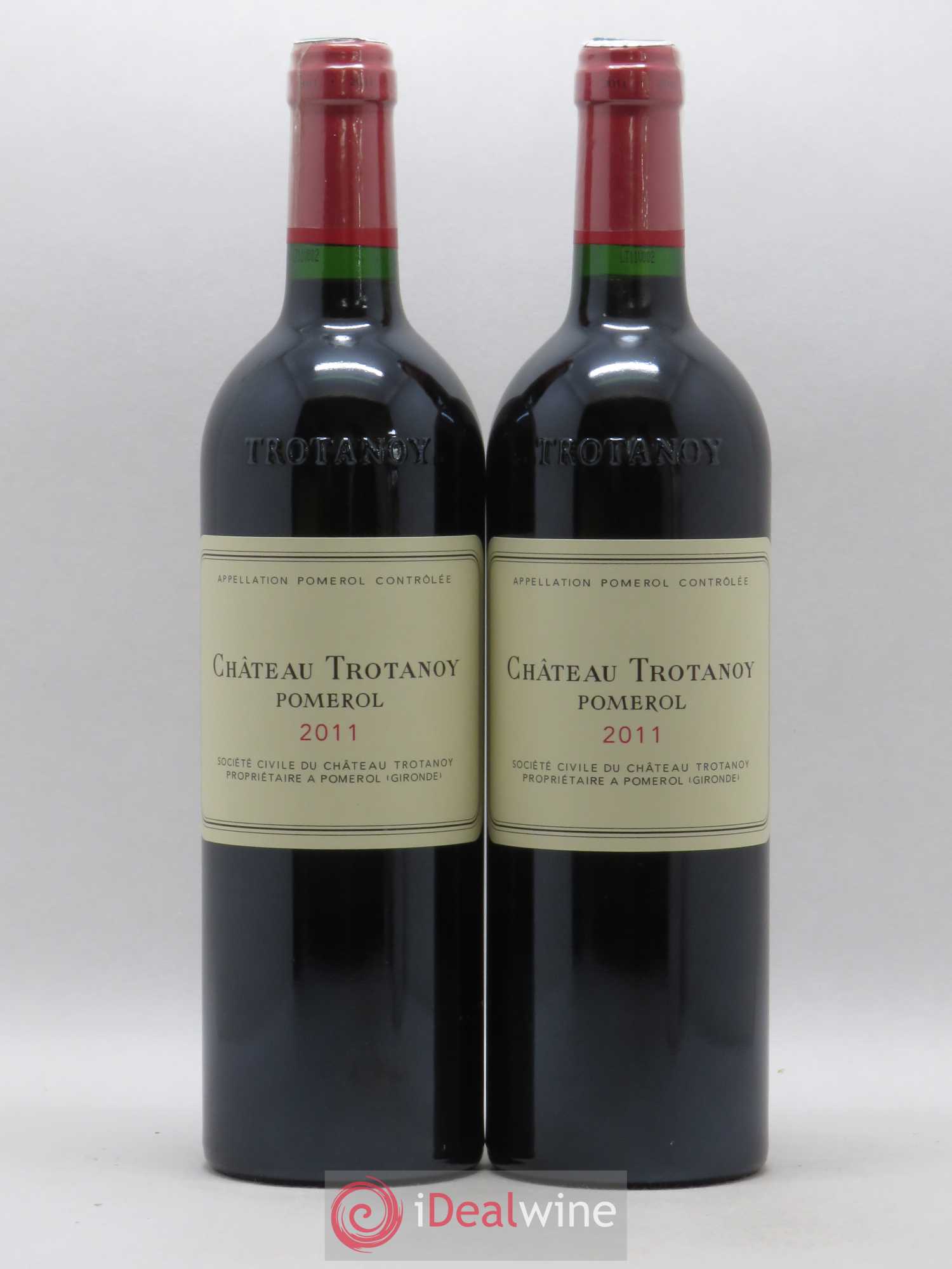 Château Trotanoy 2011 - Lot de 2 bouteilles - 0