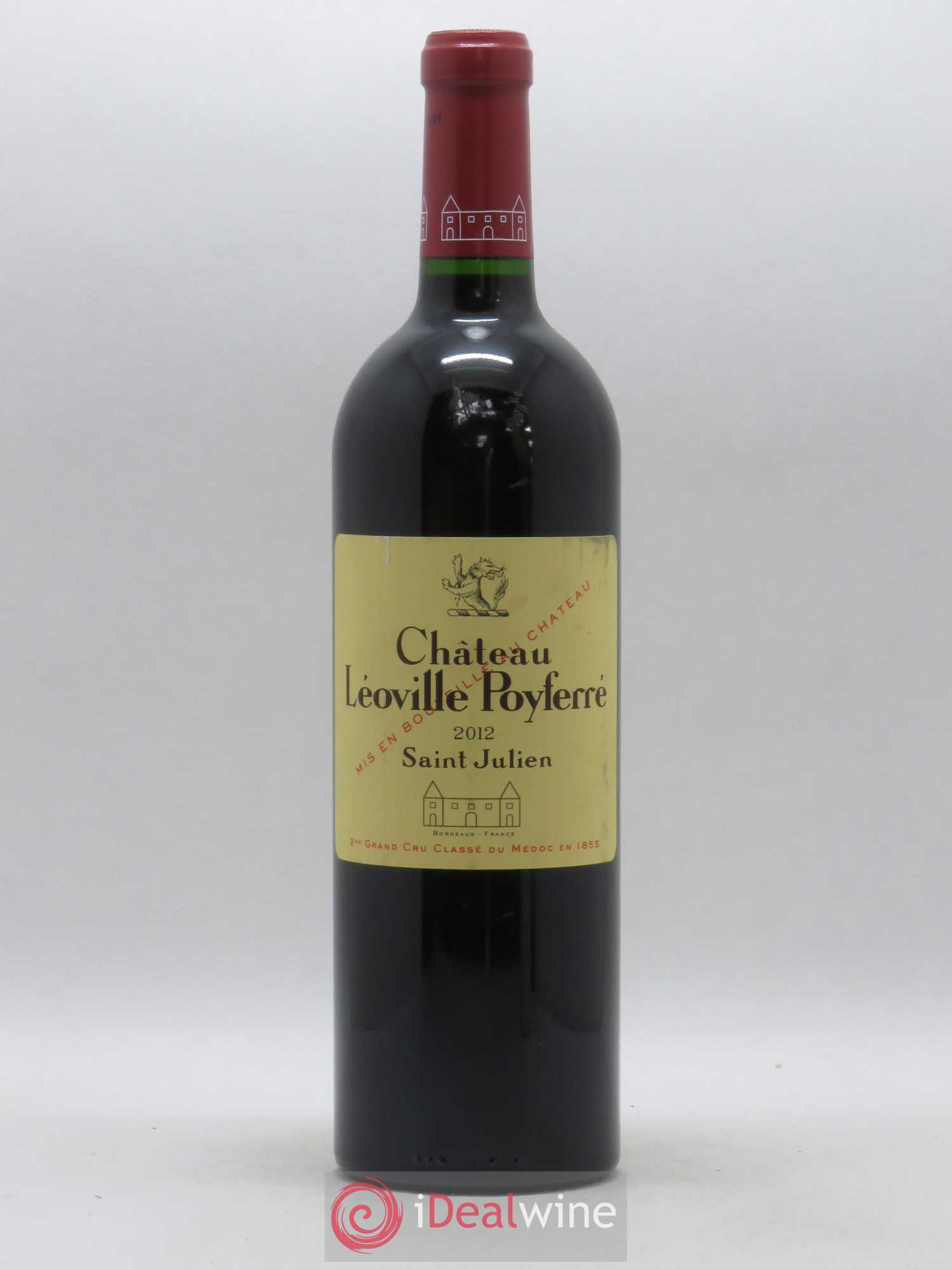 Château Léoville Poyferré 2ème Grand Cru Classé 2012 - Lot de 1 bouteille - 0
