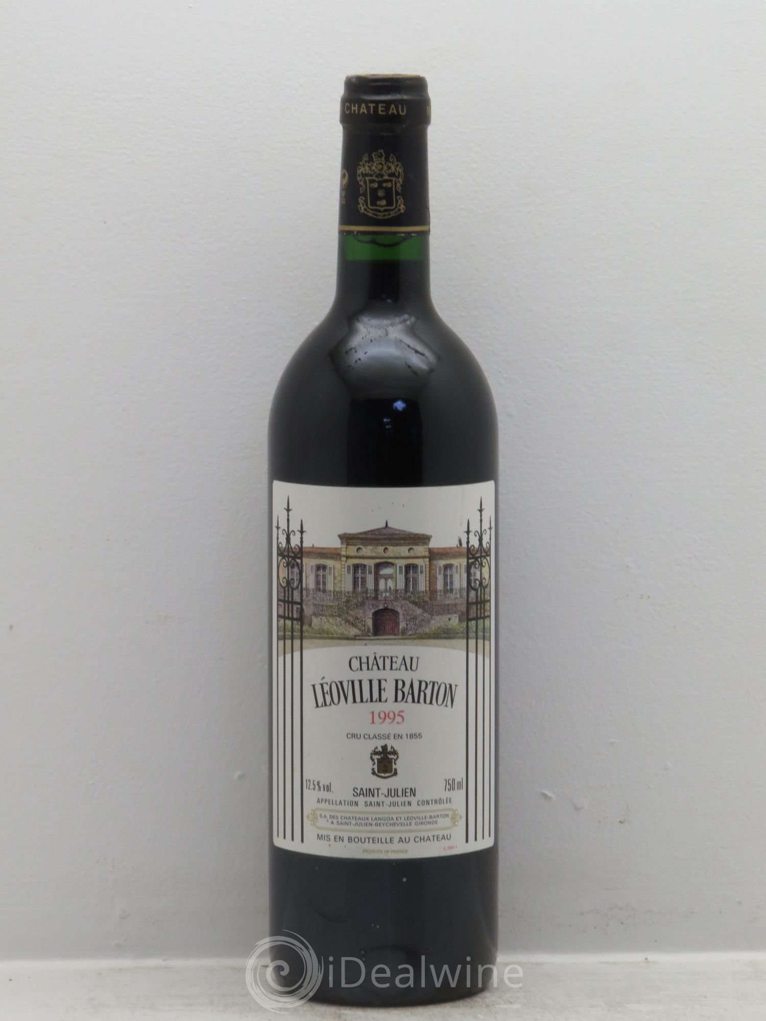 Château Léoville Barton 2ème Grand Cru Classé 1995 - Lot de 1 bouteille - 0