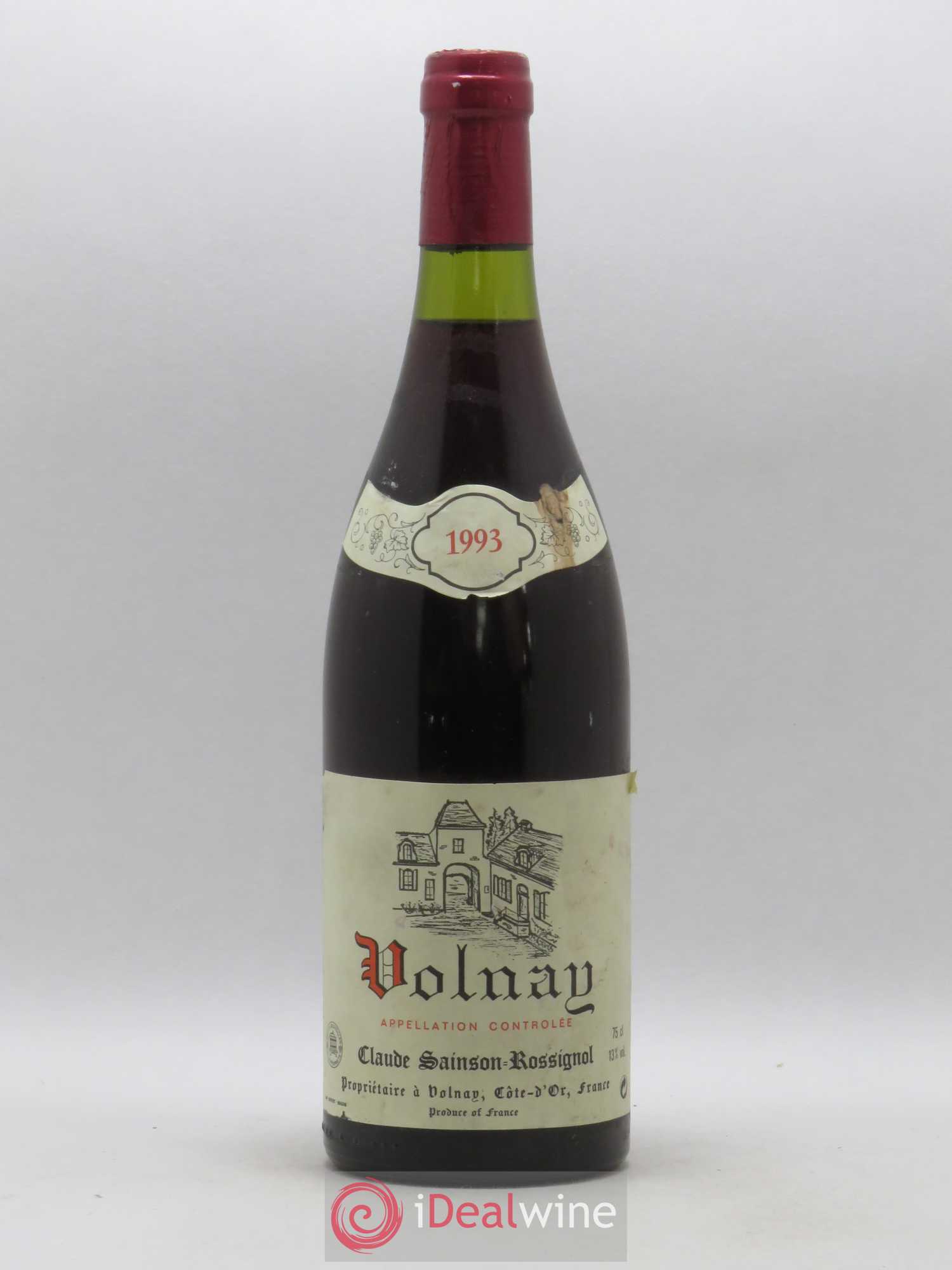 Volnay Claude Sainson Rossignol 1993 - Posten von 1 Flasche - 0