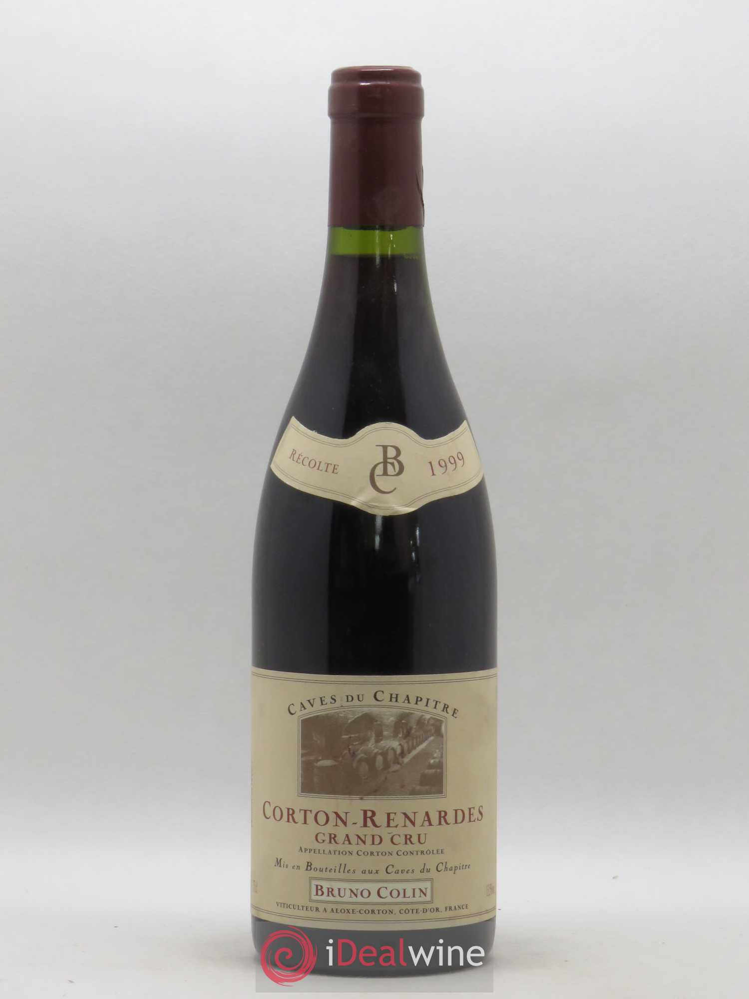 Corton Grand Cru Renardes Bruno Colin 1999 - Posten von 1 Flasche - 0