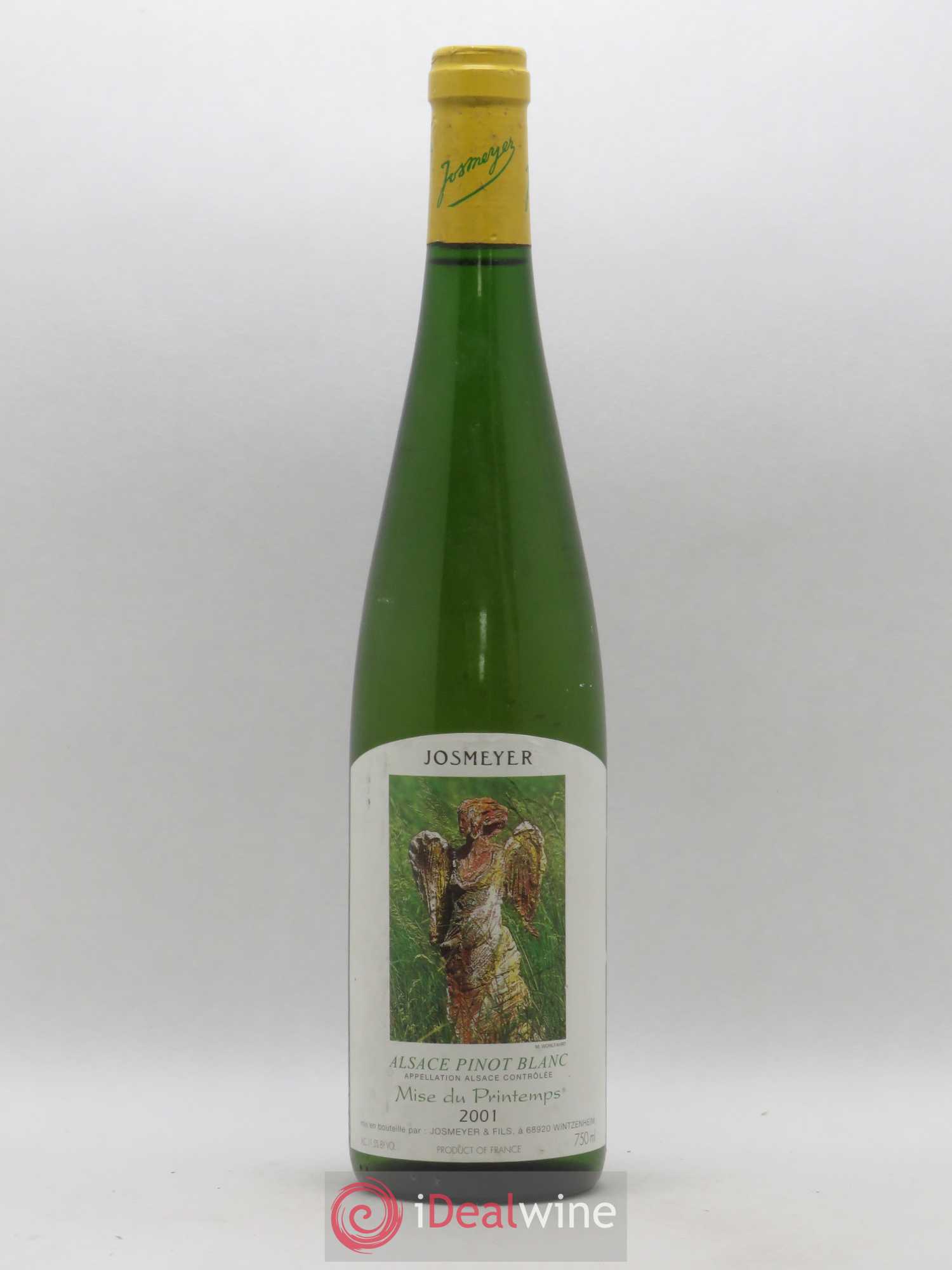 Alsace Pinot Blanc Mise du Printemps Josmeyer 2001 - Posten von 1 Flasche - 0