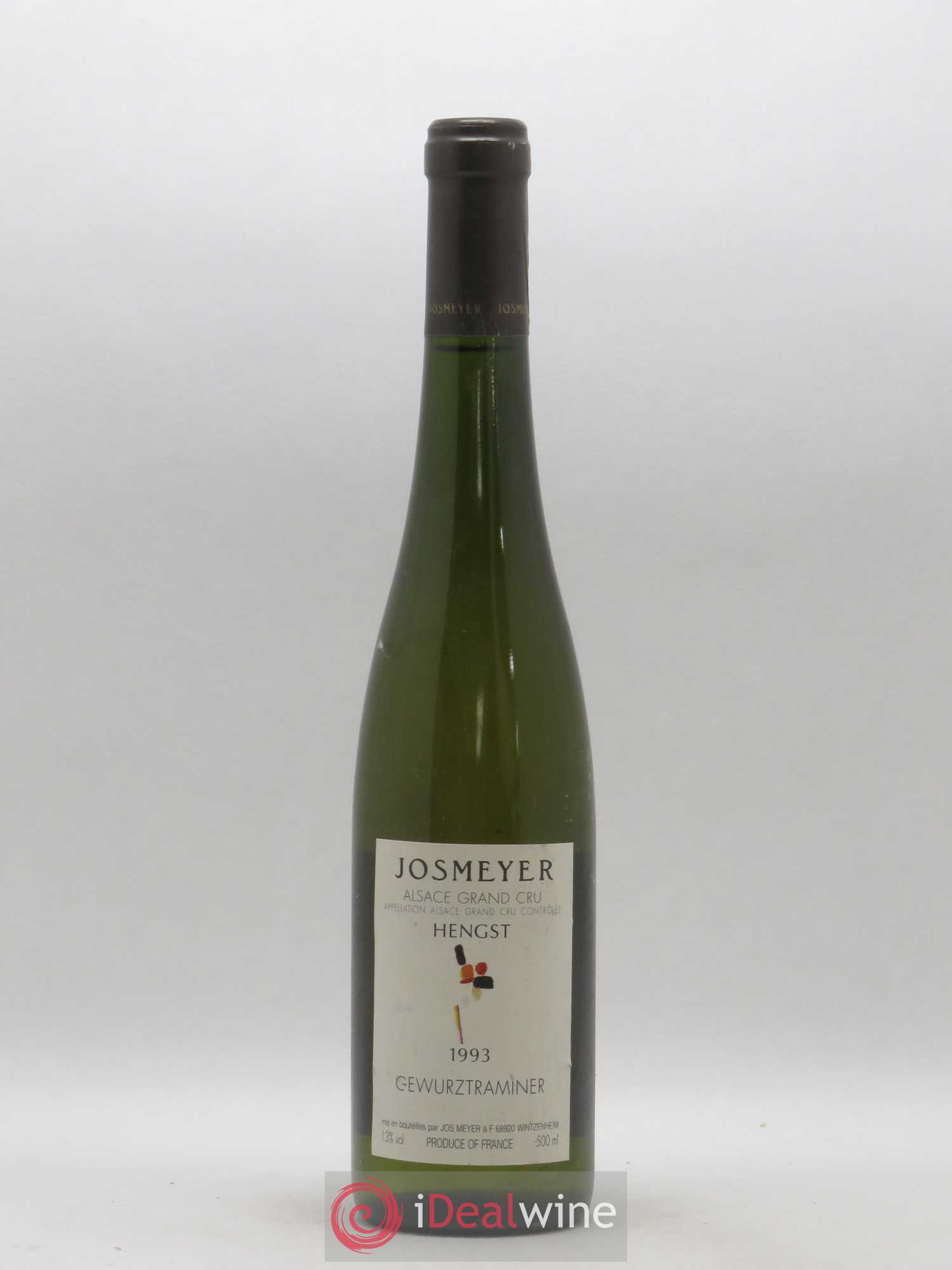 Alsace Gewurztraminer Grand Cru Hengst Josmeyer 50cl 1993 - Posten von 1 Flasche - 0